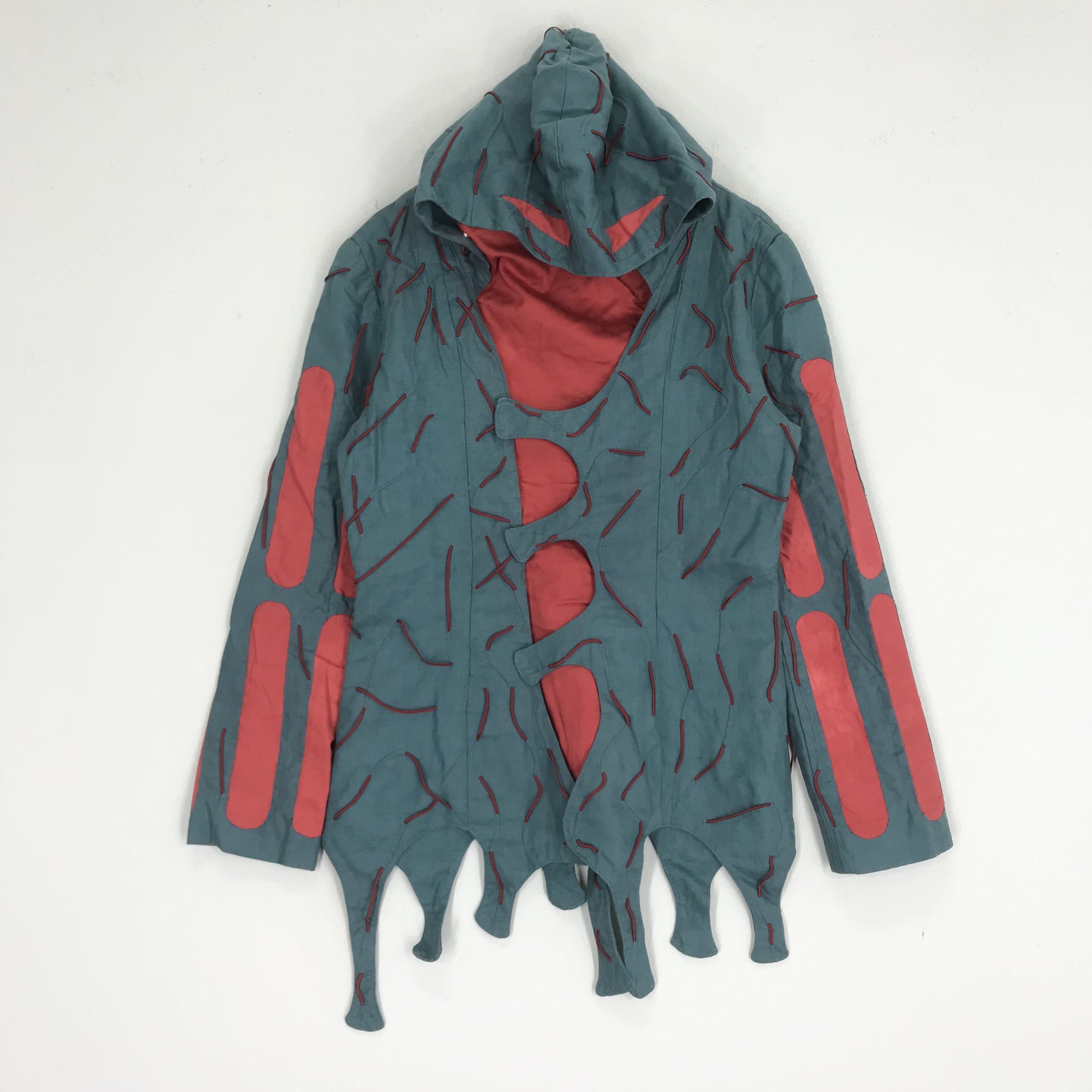The Unbranded Brand Rare!! Japanese Crazy Pattern Inspired Kapital Jacket Size US S / EU 44-46 / 1 - 1 Thumbnail