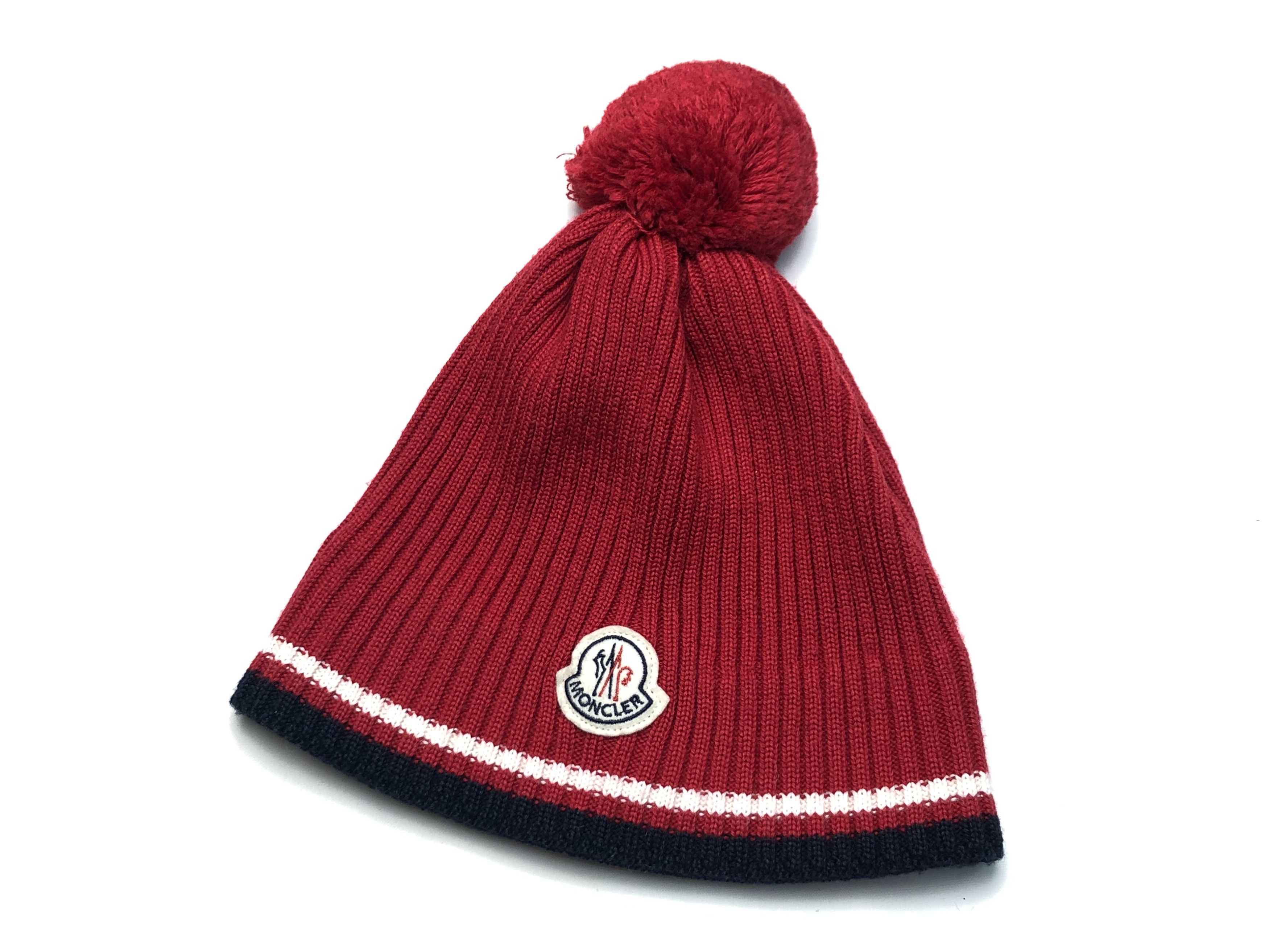 Moncler Moncler wool red beanie perfect condition Size ONE SIZE - 6 Thumbnail