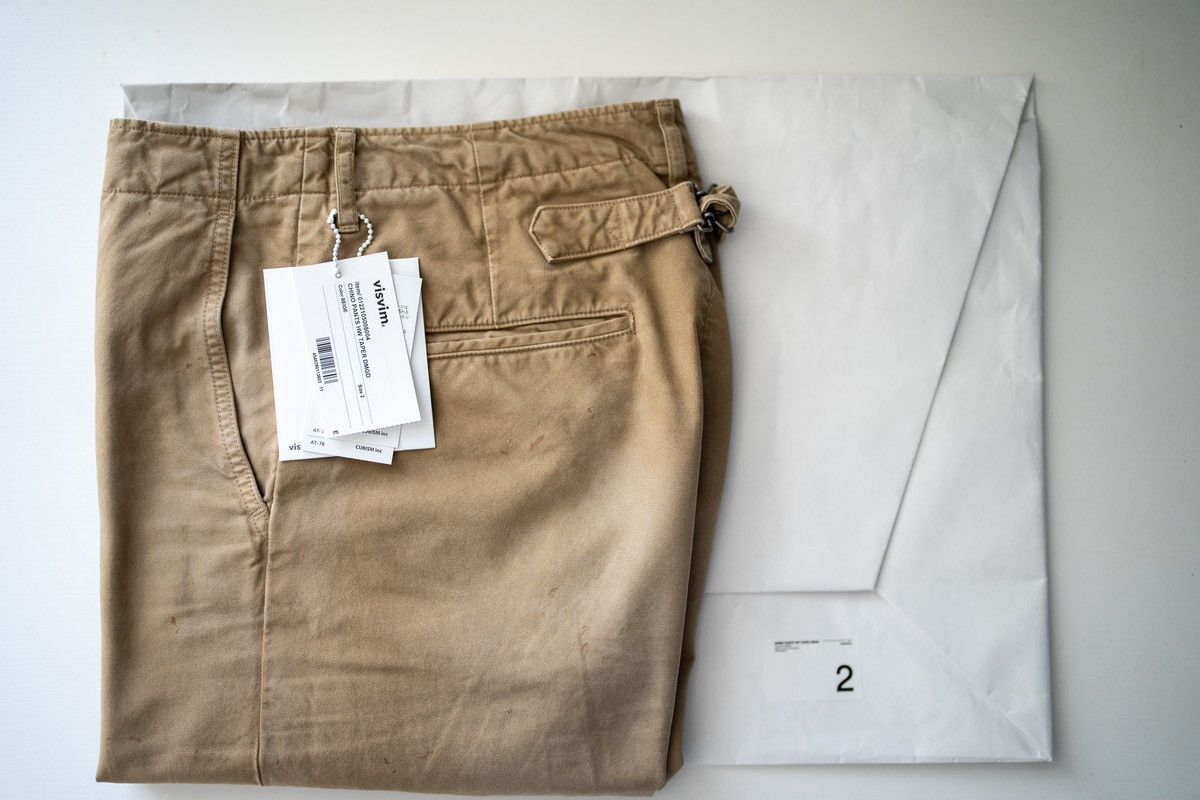 Visvim Chino Pants HW Taper Dmgd | Grailed