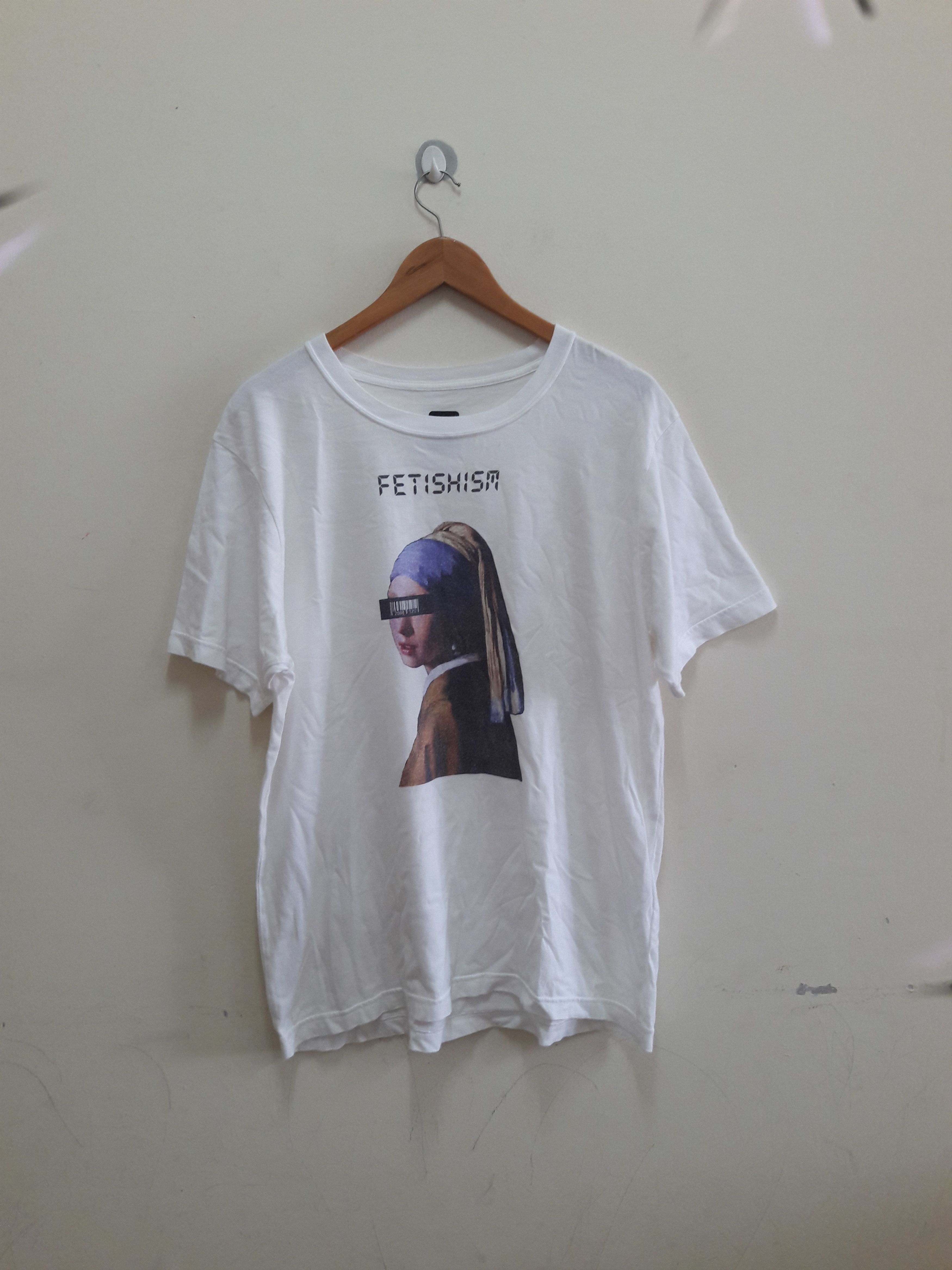 image of Studious Japan Art T-Shirt in White, Men's (Size Medium)