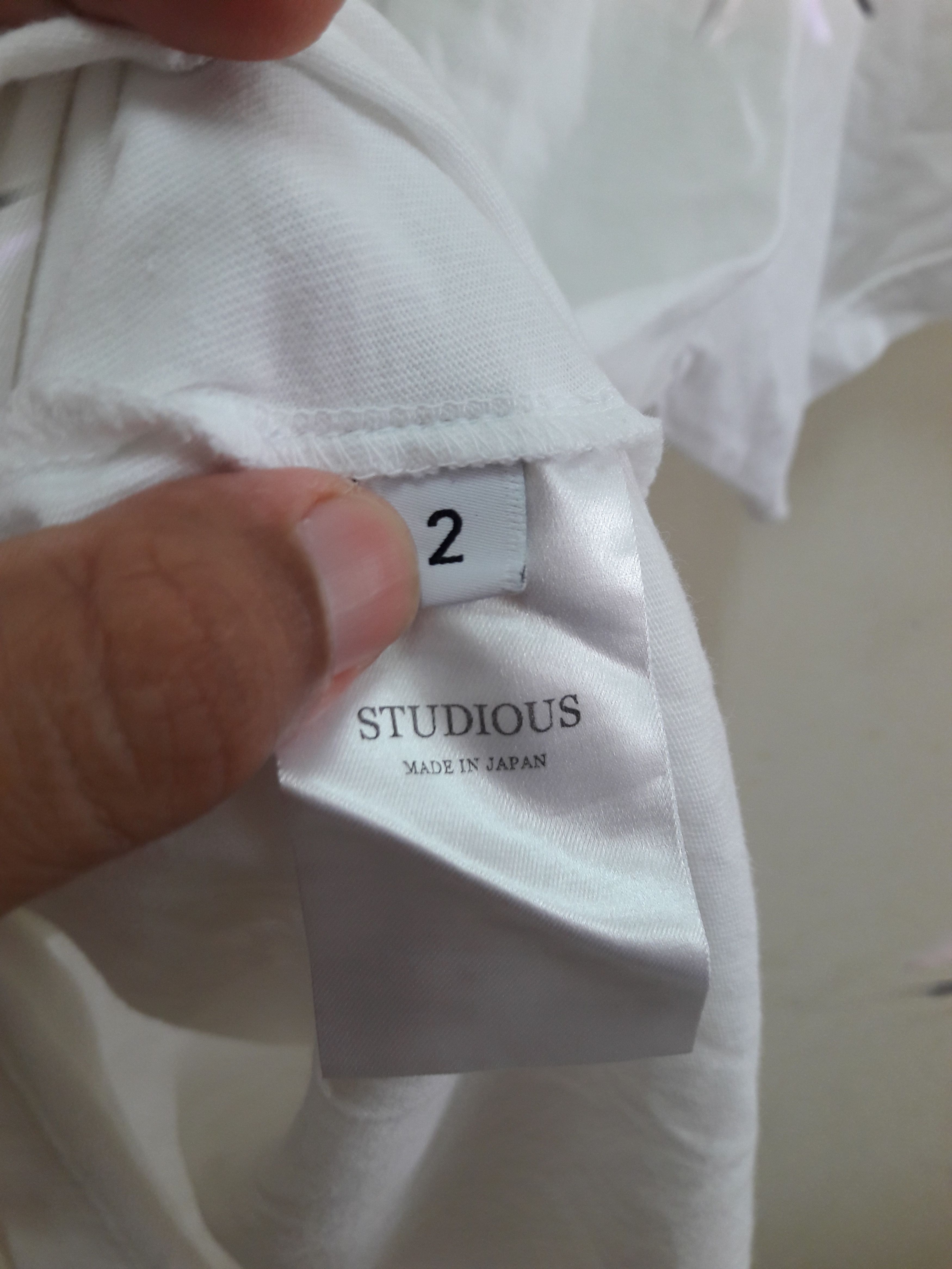 Japanese Brand Studious Japan Art t-shirt Size US M / EU 48-50 / 2 - 4 Thumbnail