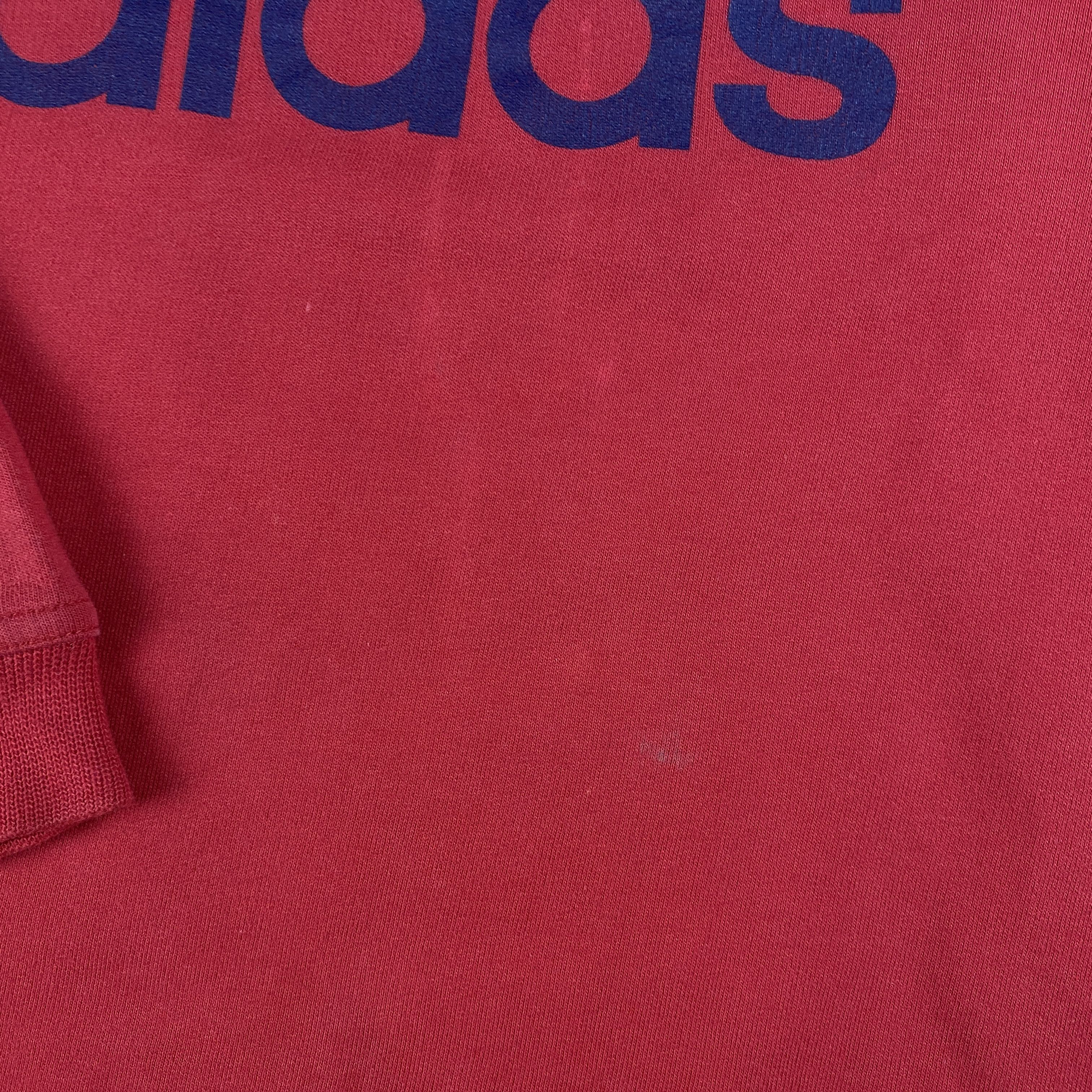 Adidas × Vintage Mens Sweatshirt Adidas Vintage Big Logo Size L Size US L / EU 52-54 / 3 - 5 Thumbnail