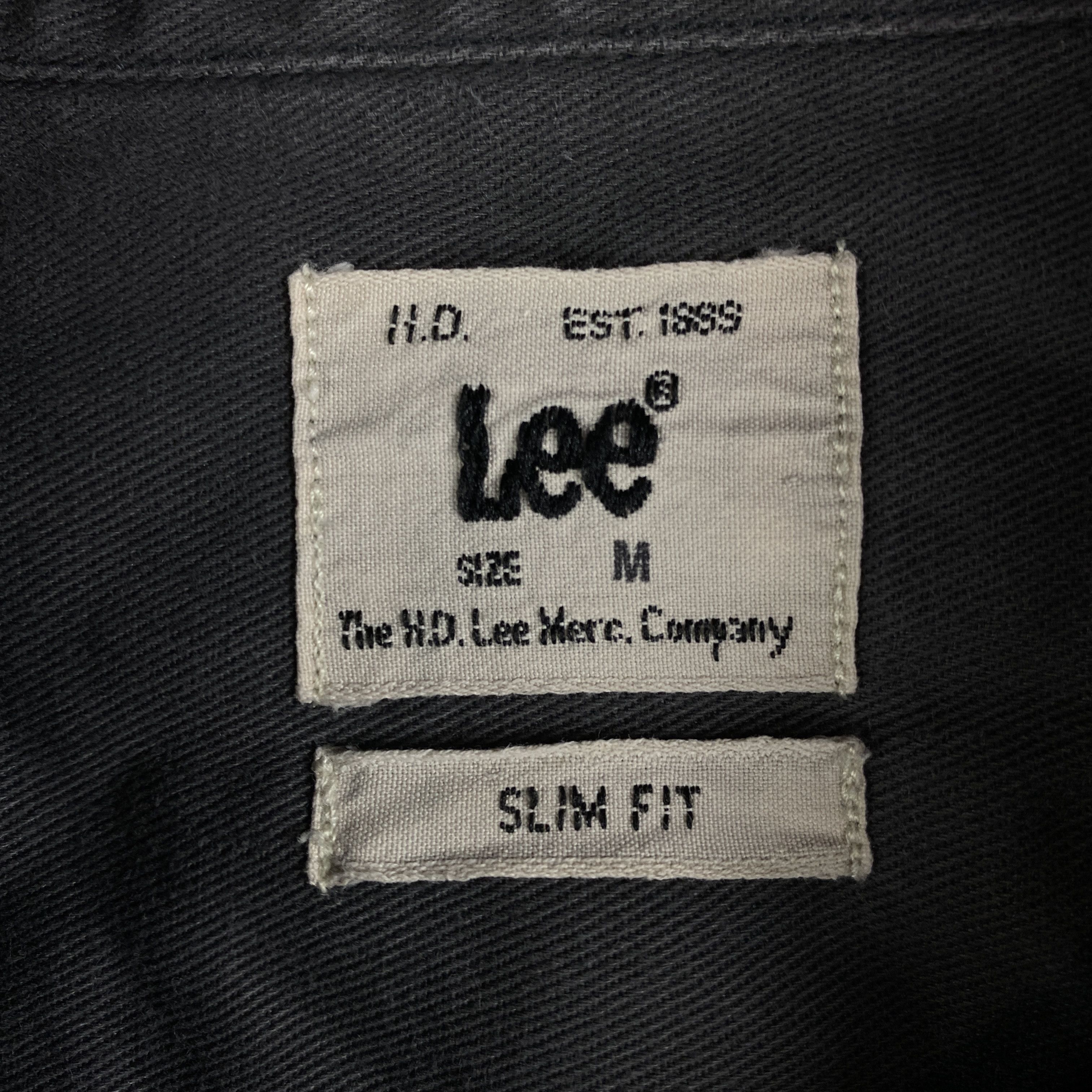 Lee × Vintage Mens Denim Shirt Long Sleeve Lee Vintage Size M Size US M / EU 48-50 / 2 - 4 Thumbnail