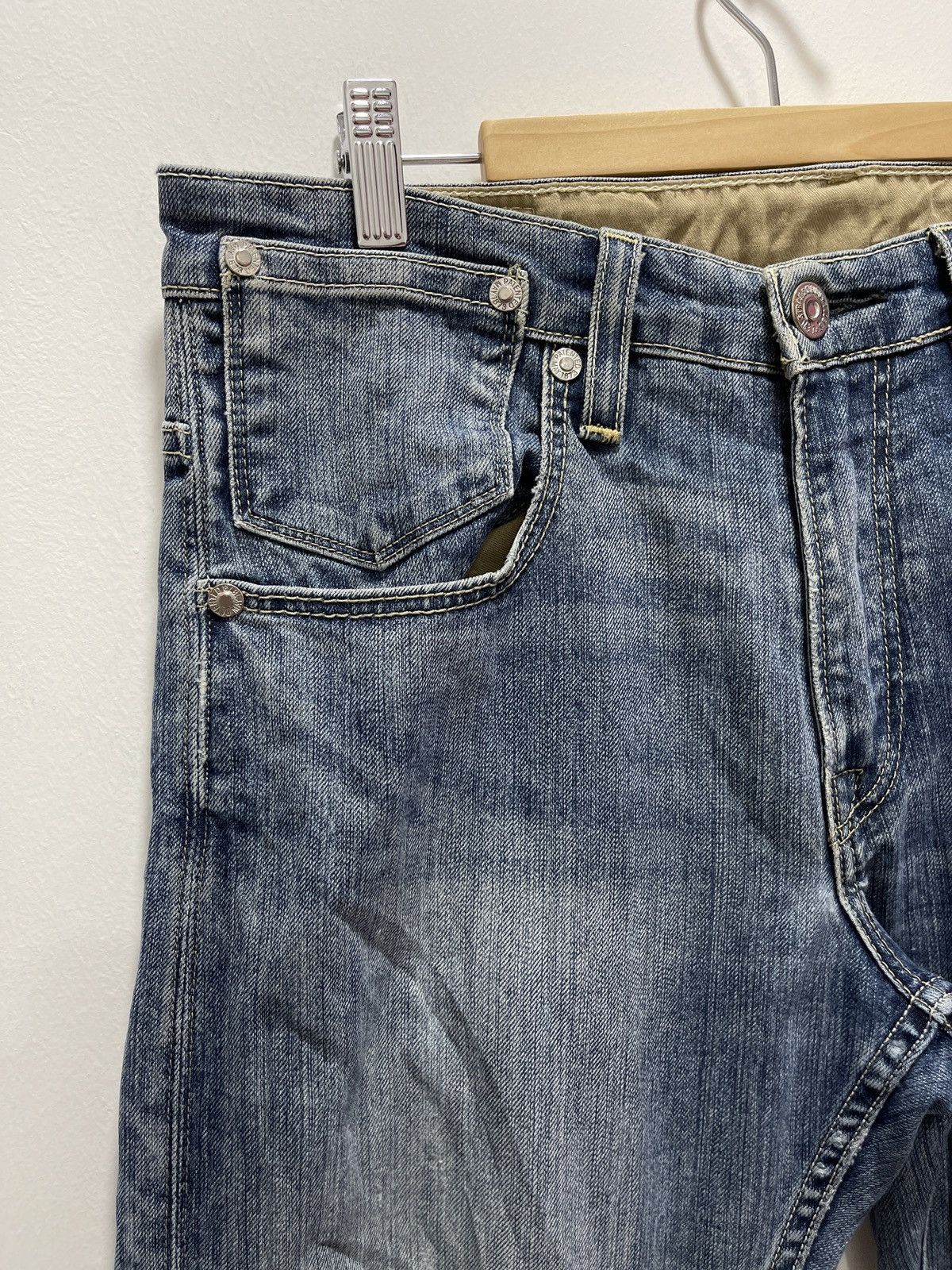 Levi's VINTAGE LEVIS’S 513 NON SELVEDGE DISTRESSED DENIM Size US 32 / EU 48 - 9 Thumbnail