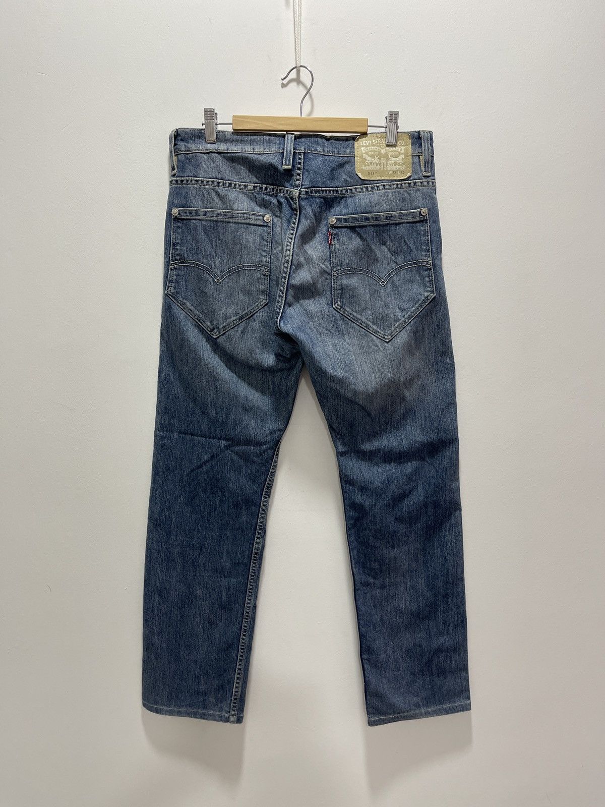 Levi's VINTAGE LEVIS’S 513 NON SELVEDGE DISTRESSED DENIM Size US 32 / EU 48 - 1 Thumbnail