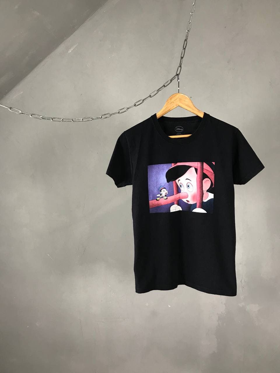 Vintage Pinokio Disney vintage comics movie tee Size US S / EU 44-46 / 1 - 1 Thumbnail