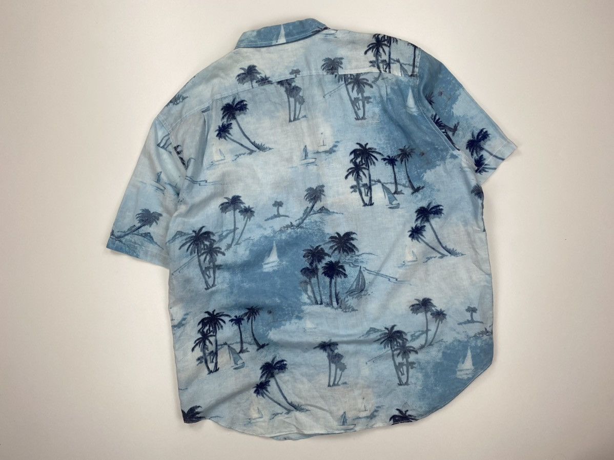 Nautica × Vintage Mens Nautica Linen Hawaii Short Sleeve shirt size XXL Size US XXL / EU 58 / 5 - 5 Thumbnail