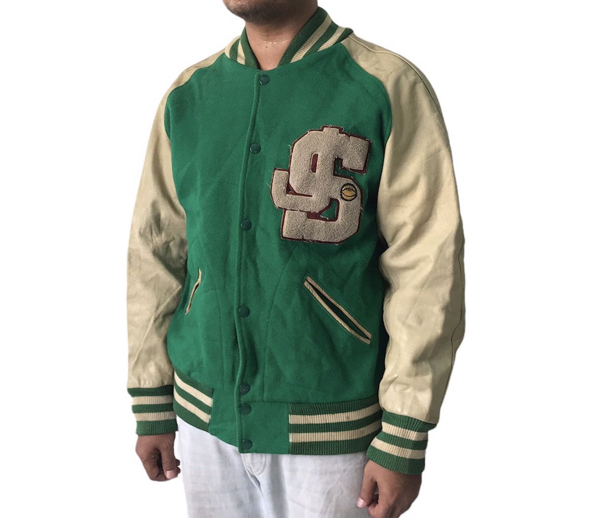 Vintage 💥Vtg Varsity Custom Made by TM Athletics Lasley Awards Size US M / EU 48-50 / 2 - 2 Thumbnail