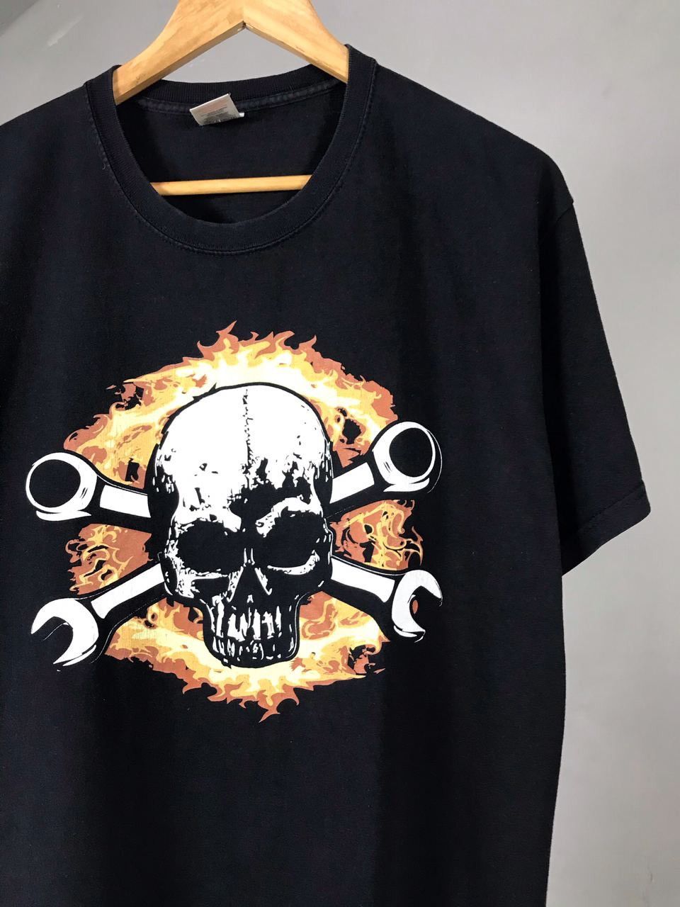 Vintage Theorist Skull rock skeleton vintage tee Size US L / EU 52-54 / 3 - 2 Thumbnail