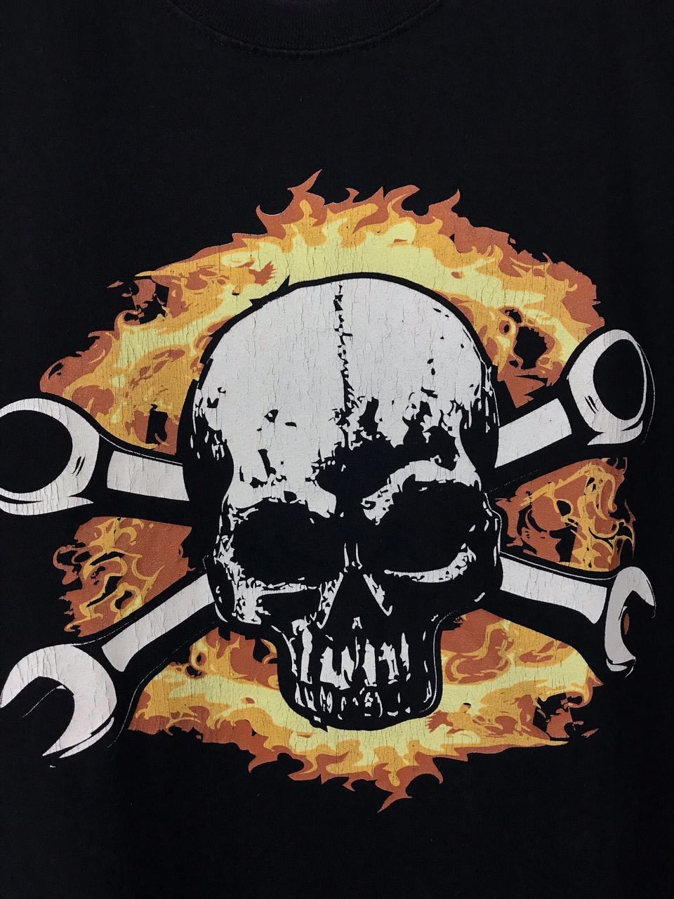 Vintage Theorist Skull rock skeleton vintage tee Size US L / EU 52-54 / 3 - 4 Thumbnail