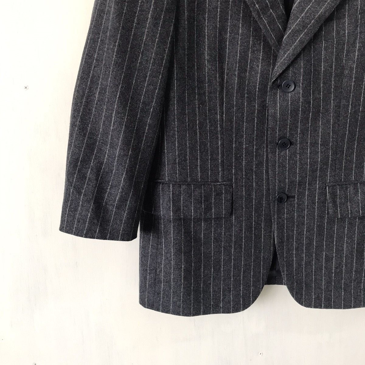 Yves Saint Laurent 💥Vtg Nice YSL Yves Saint Laurent Stripes Coat Jacket Size US S / EU 44-46 / 1 - 9 Thumbnail
