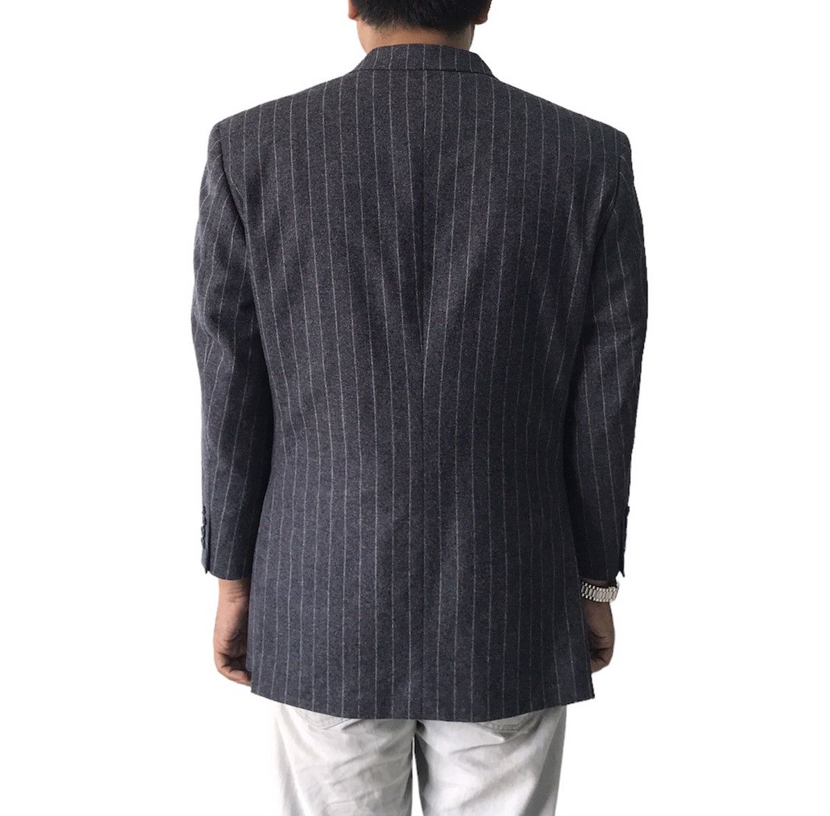Yves Saint Laurent 💥Vtg Nice YSL Yves Saint Laurent Stripes Coat Jacket Size US S / EU 44-46 / 1 - 3 Thumbnail