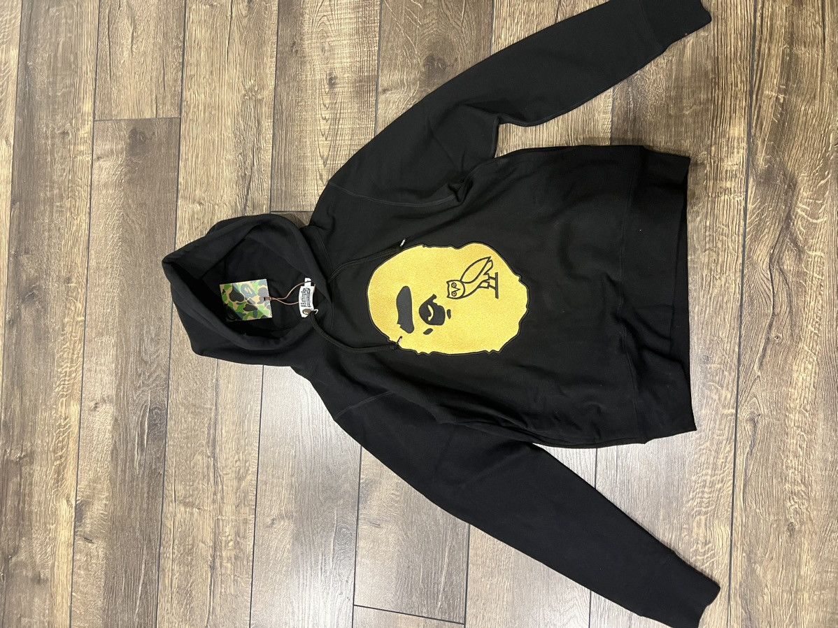 BAPE Halloween Ape Head Glow in the Dark Pullover Hoodie Black