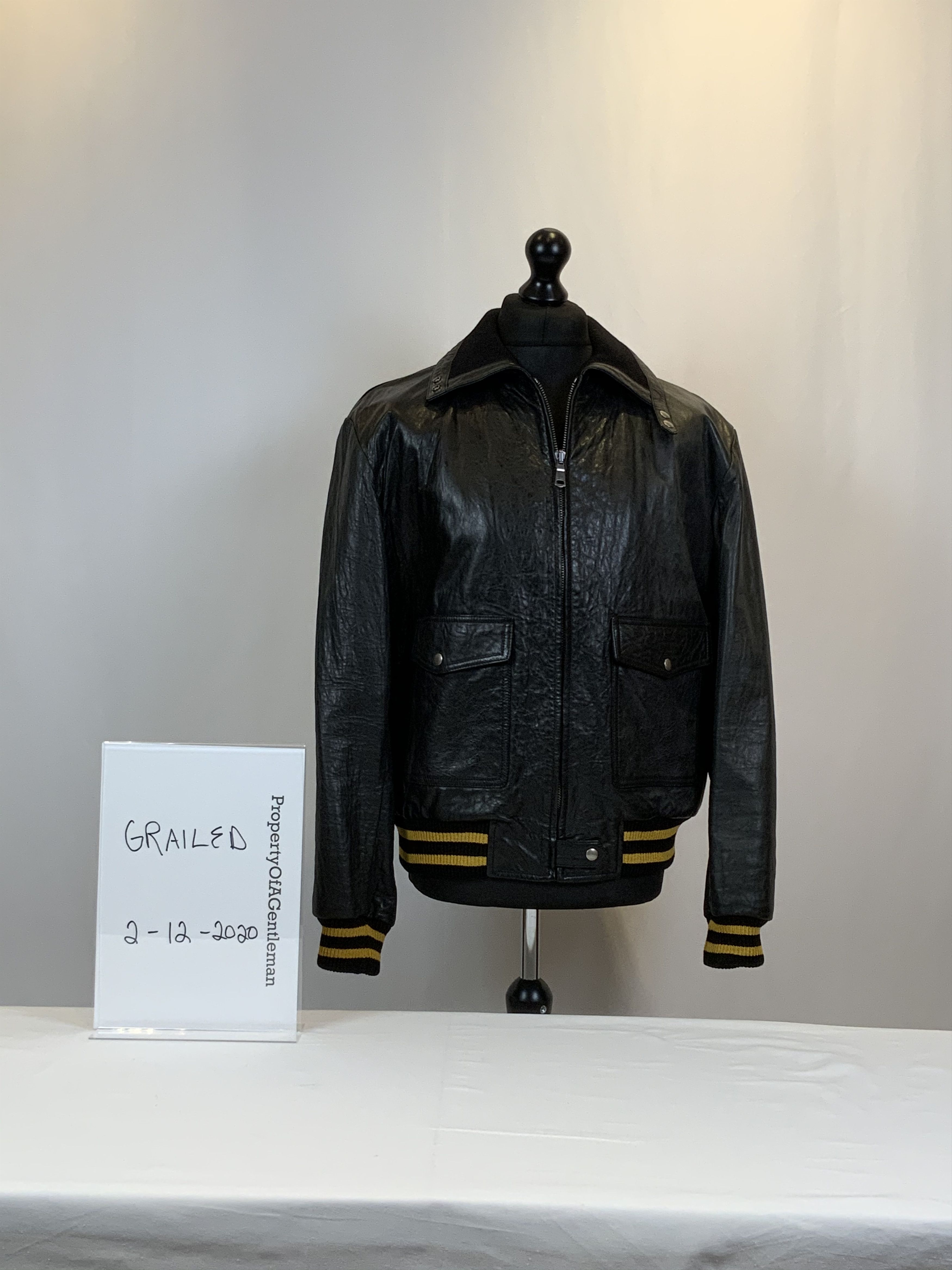 Gucci Gucci Spiritismo Leather Jacket Size US L / EU 52-54 / 3 - 2 Thumbnail