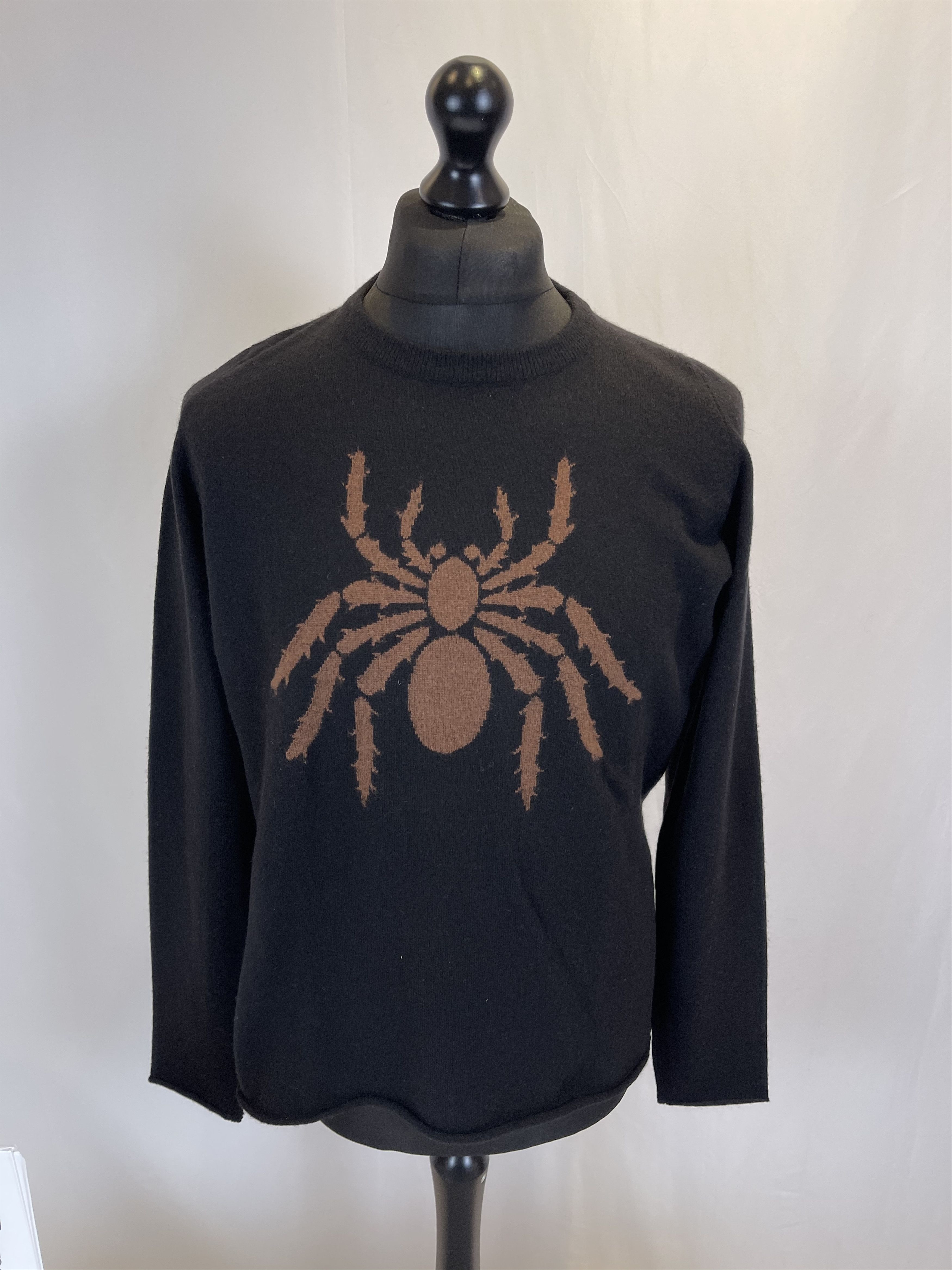 Lucien Pellat Finet SPIDER Cashmere Sweater with Intarsia | Grailed