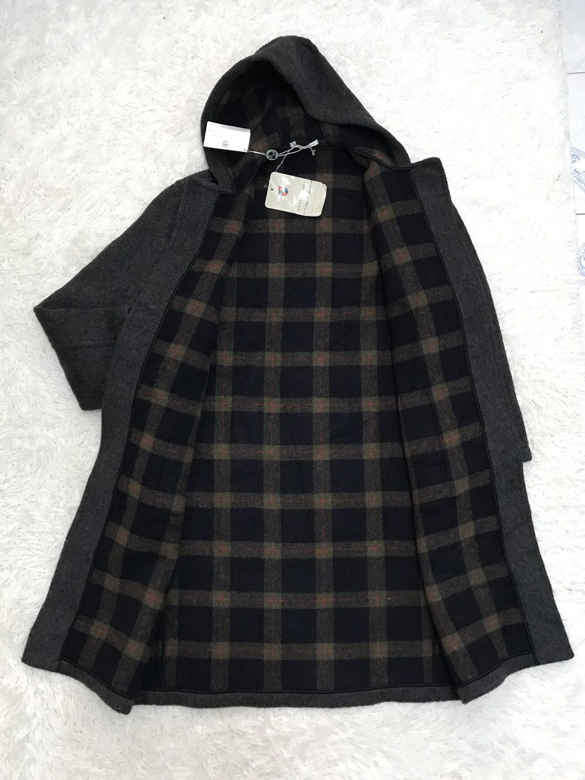 New England Outerwear × Original Montgomery Montgomery Duffle Coat Hooded Made in England With Tag Size US M / EU 48-50 / 2 - 12 Thumbnail