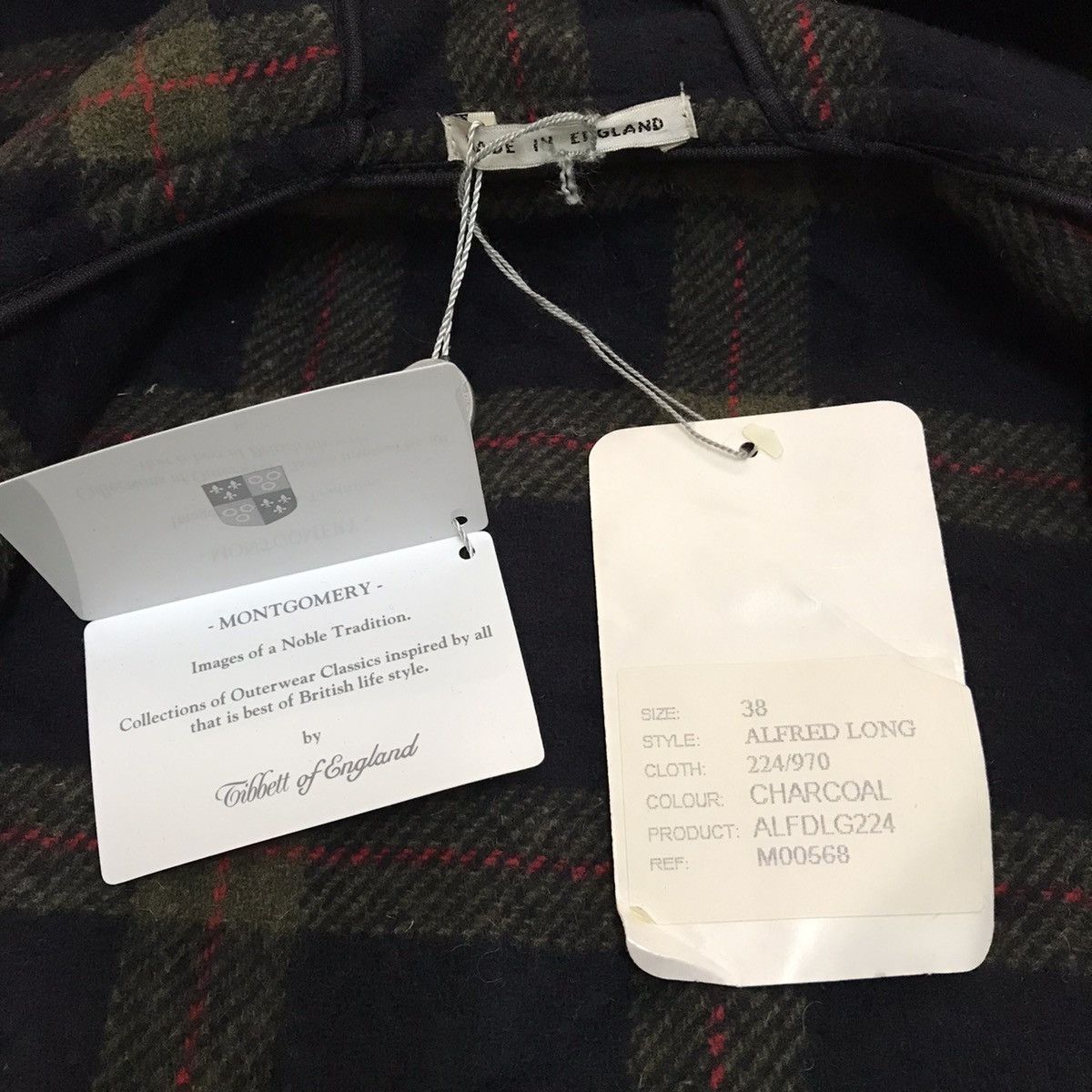 New England Outerwear × Original Montgomery Montgomery Duffle Coat Hooded Made in England With Tag Size US M / EU 48-50 / 2 - 15 Thumbnail