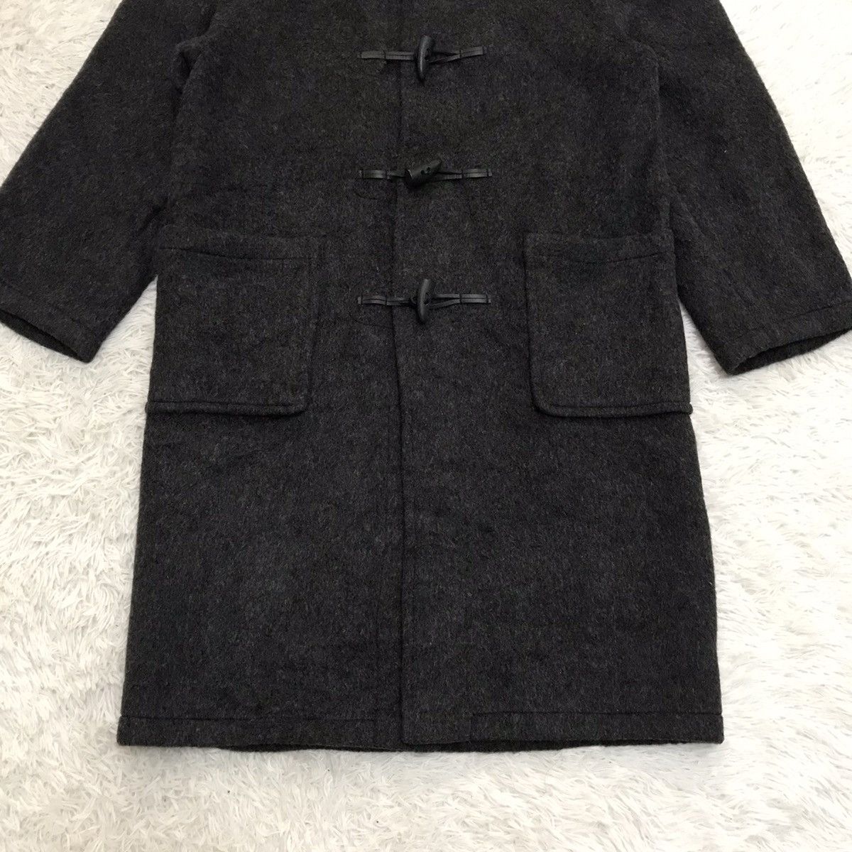 New England Outerwear × Original Montgomery Montgomery Duffle Coat Hooded Made in England With Tag Size US M / EU 48-50 / 2 - 3 Thumbnail