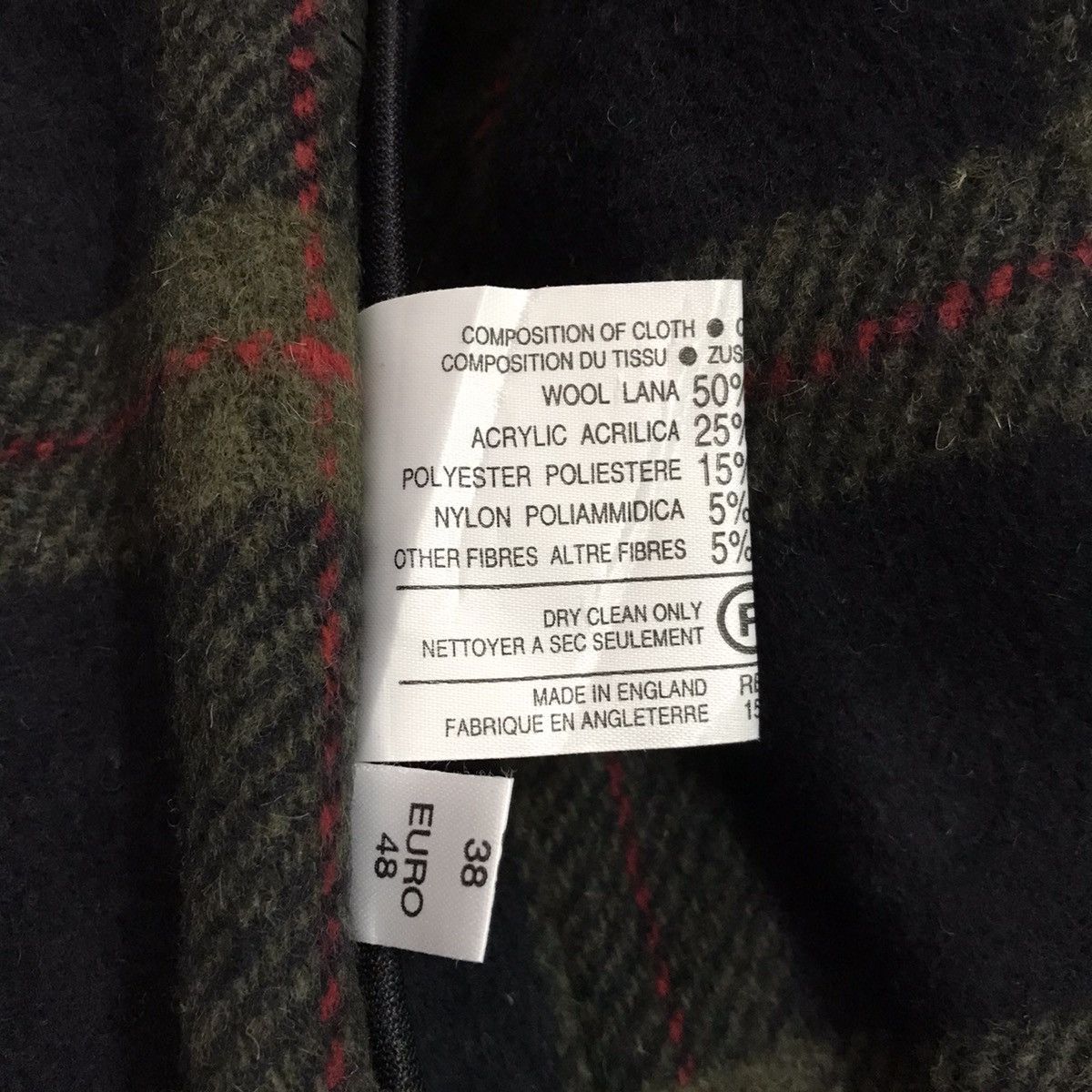 New England Outerwear × Original Montgomery Montgomery Duffle Coat Hooded Made in England With Tag Size US M / EU 48-50 / 2 - 18 Thumbnail