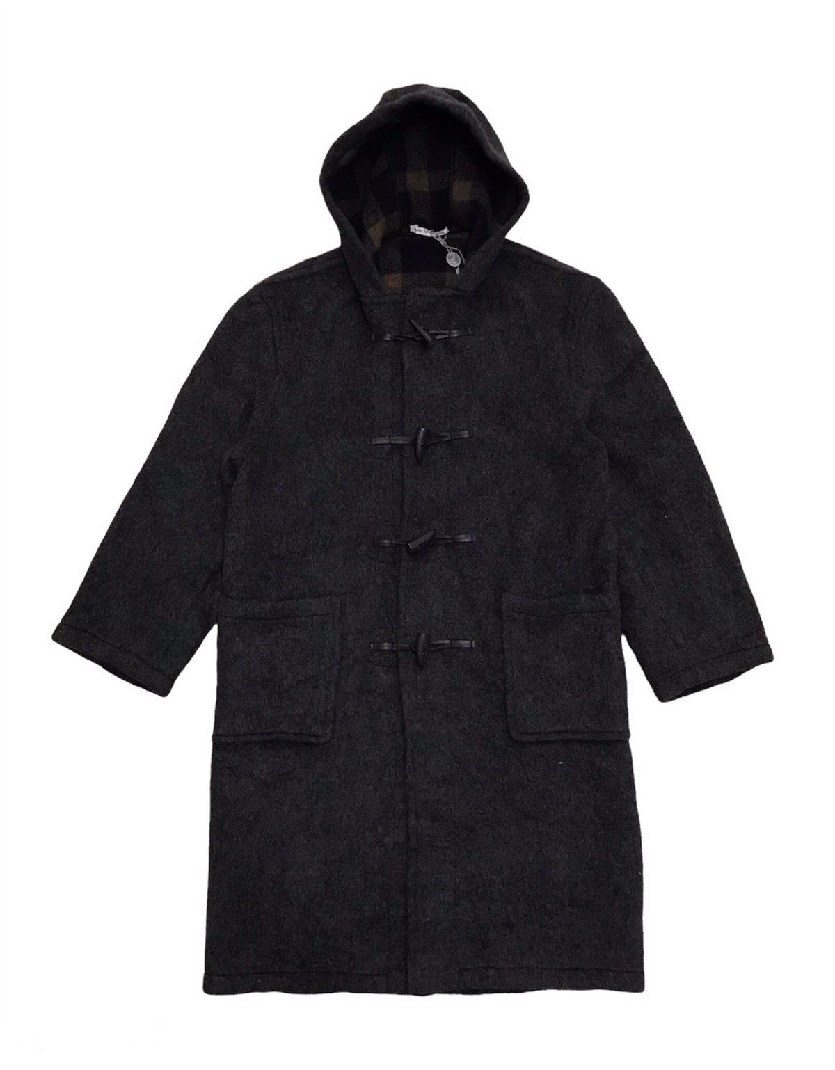 New England Outerwear × Original Montgomery Montgomery Duffle Coat Hooded Made in England With Tag Size US M / EU 48-50 / 2 - 1 Thumbnail