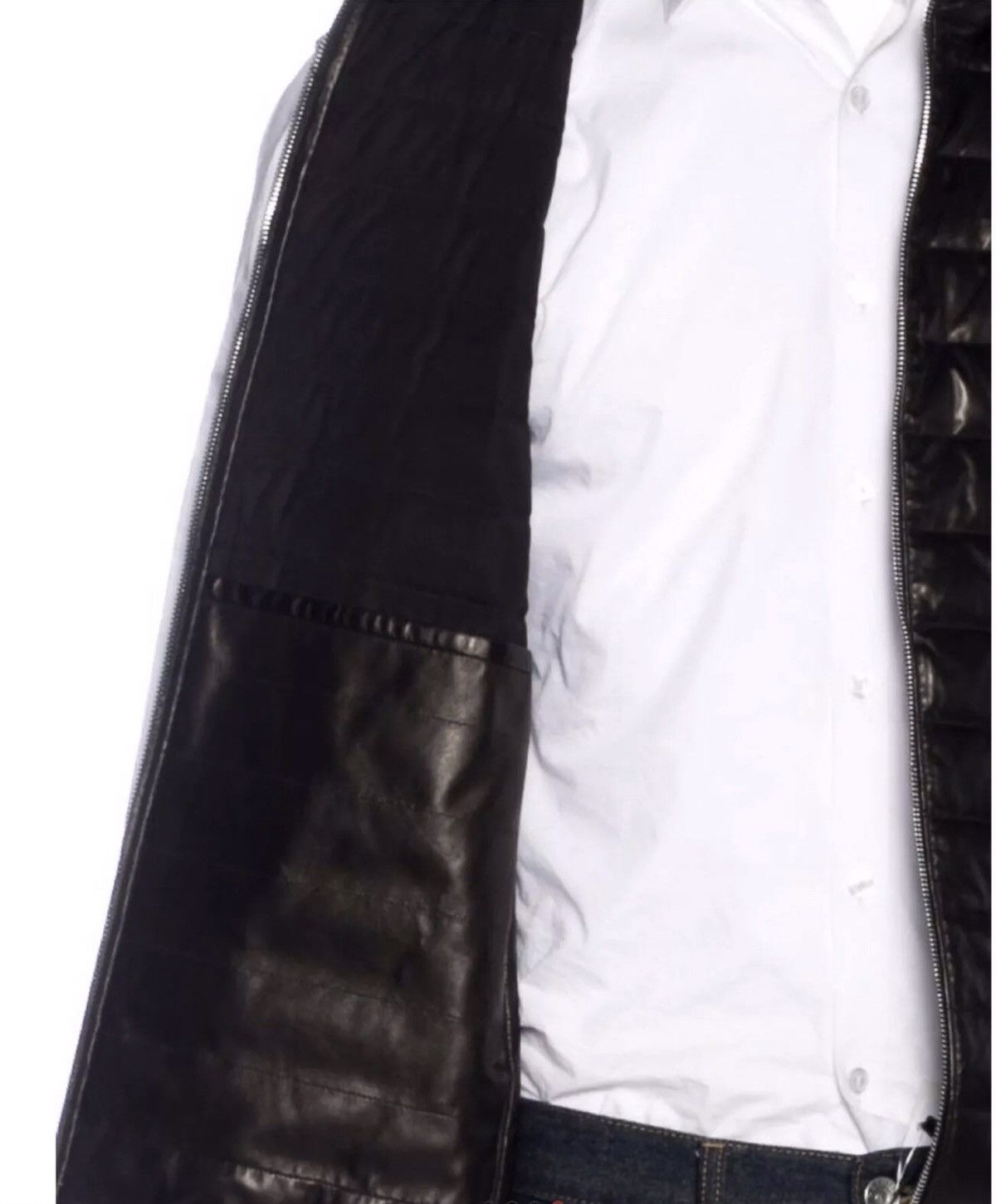 EXEMPLAIRE Exemplaire Lambskin Leather Gilet Brand New XL $5875 Retail Size US XL / EU 56 / 4 - 9 Thumbnail
