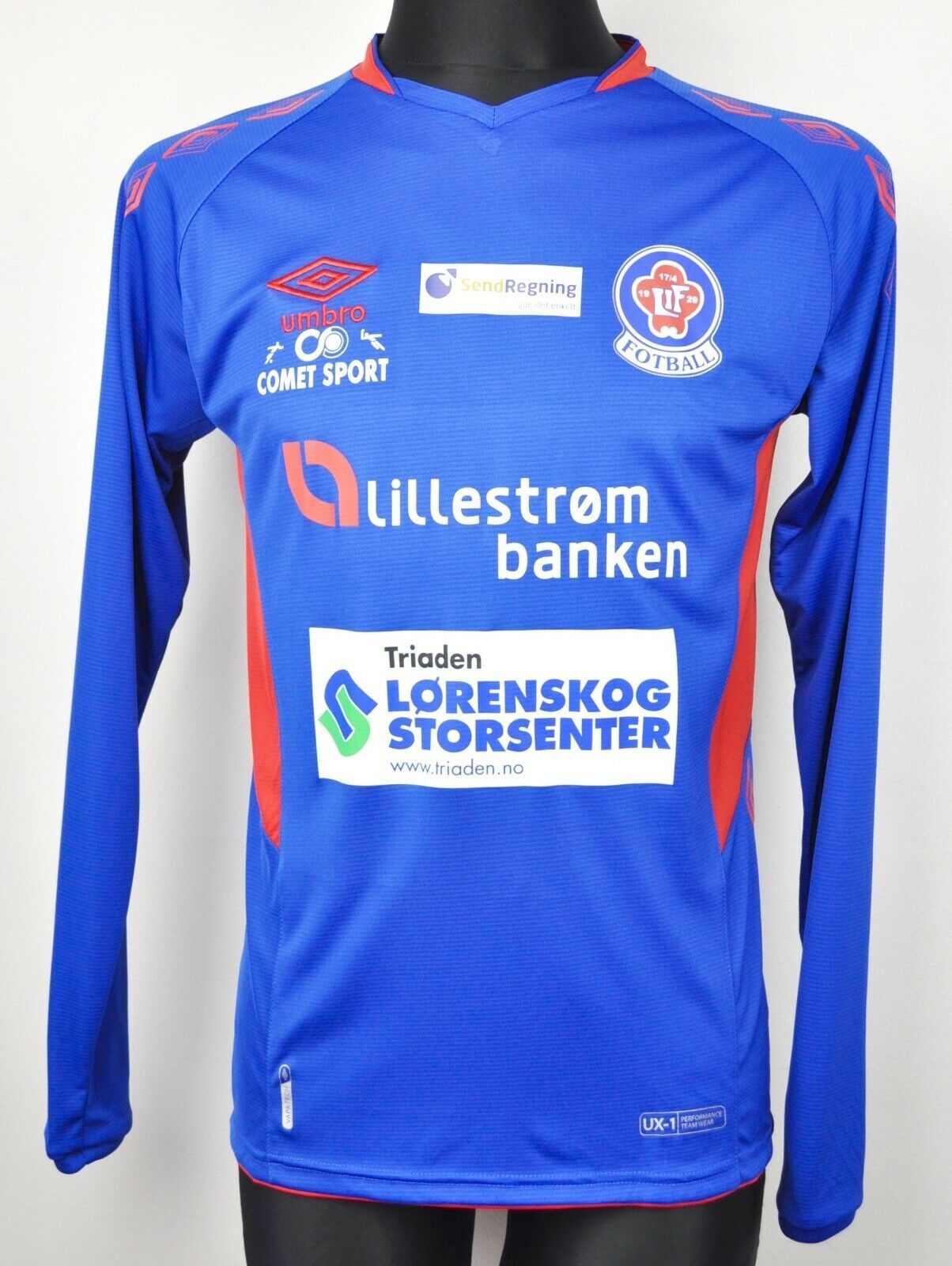 Umbro BRAND NEW Lorenskog IF #10 away Shirt Jersey Trikot Maglia Size US S / EU 44-46 / 1 - 1 Thumbnail