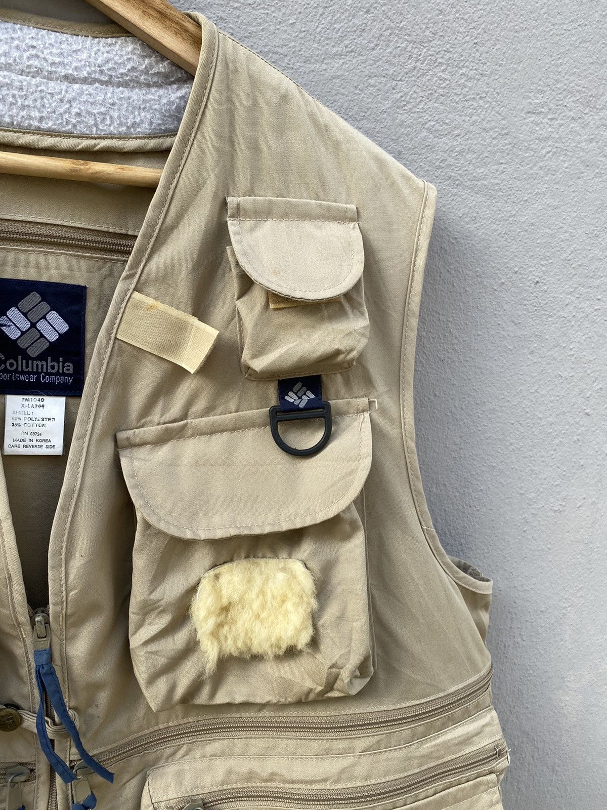 Columbia 💥HYPE💥 Vintage COLUMBIA Utility Cargo Vest Rare Design Size US XL / EU 56 / 4 - 6 Thumbnail
