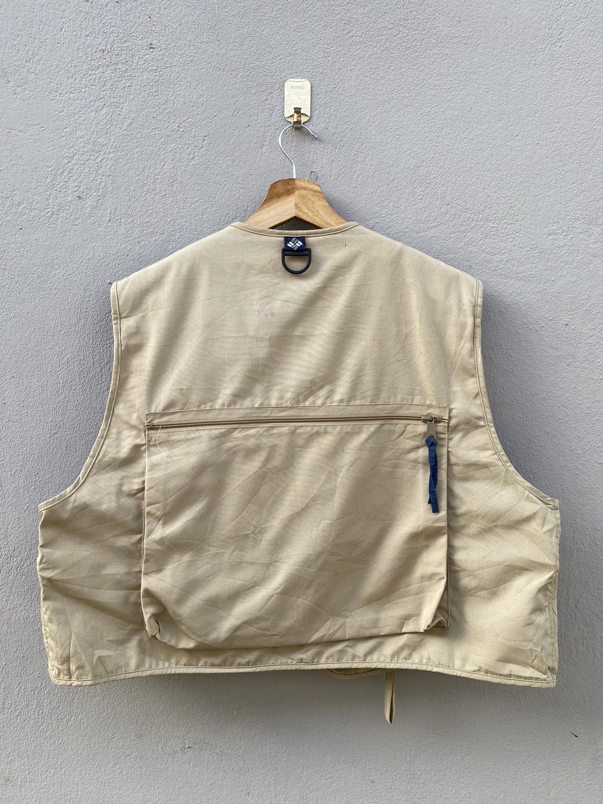 Columbia 💥HYPE💥 Vintage COLUMBIA Utility Cargo Vest Rare Design Size US XL / EU 56 / 4 - 10 Thumbnail