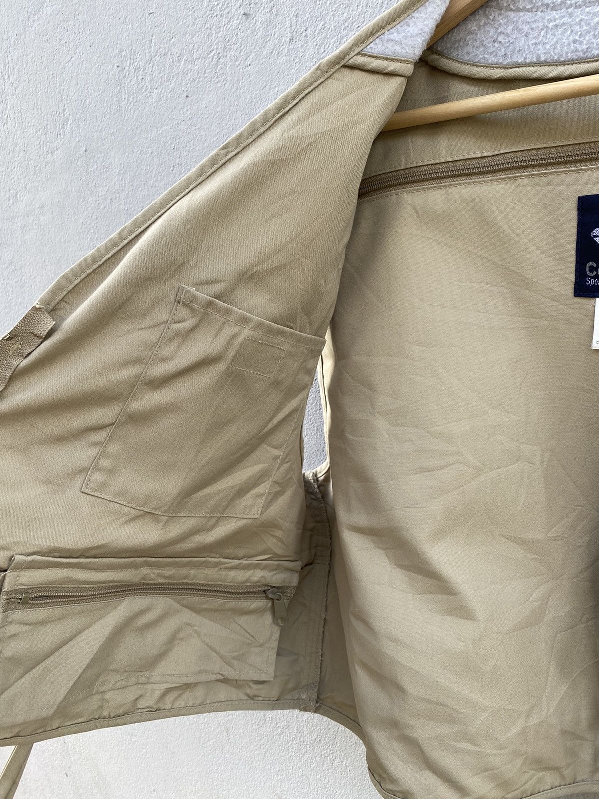 Columbia 💥HYPE💥 Vintage COLUMBIA Utility Cargo Vest Rare Design Size US XL / EU 56 / 4 - 3 Thumbnail