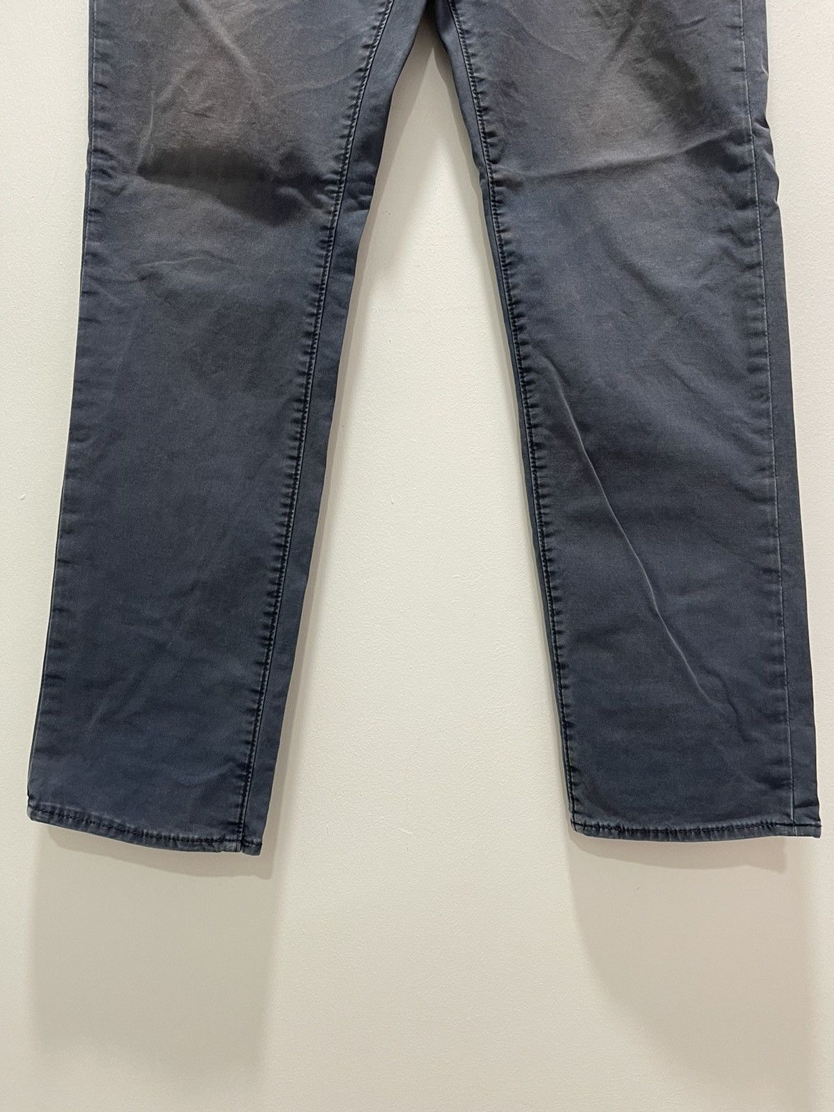 SUN FADED LEVIS 511 WHITE TAB DISTRESSED 34x32