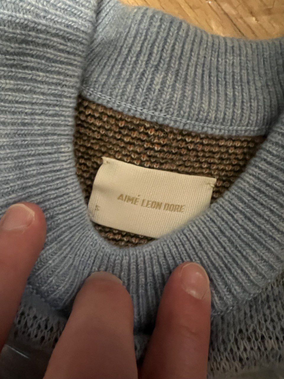 Aime Leon Dore Molina Man and Goat Sweater - Pappou Size US S / EU 44-46 / 1 - 3 Thumbnail