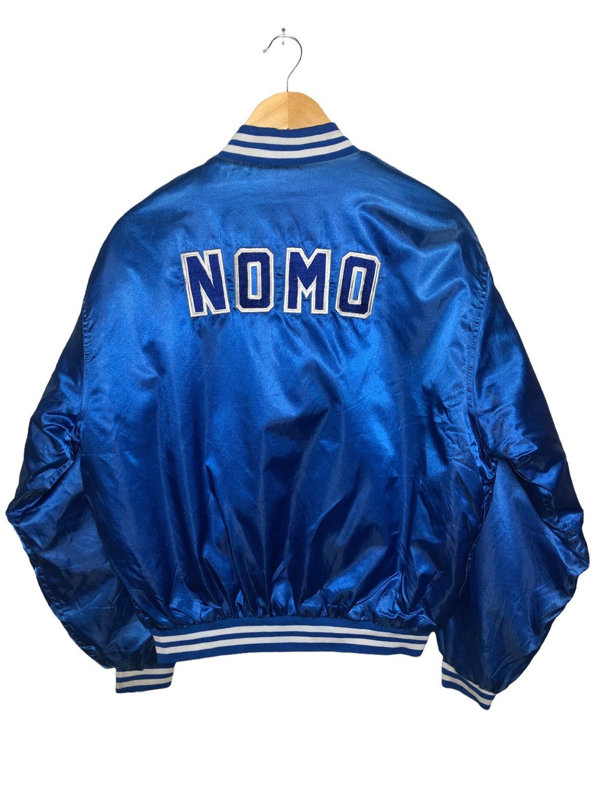 Sports Specialties × Vintage Vintage 90s Toyota Nomo Varsity Jacket Size US XL / EU 56 / 4 - 2 Thumbnail