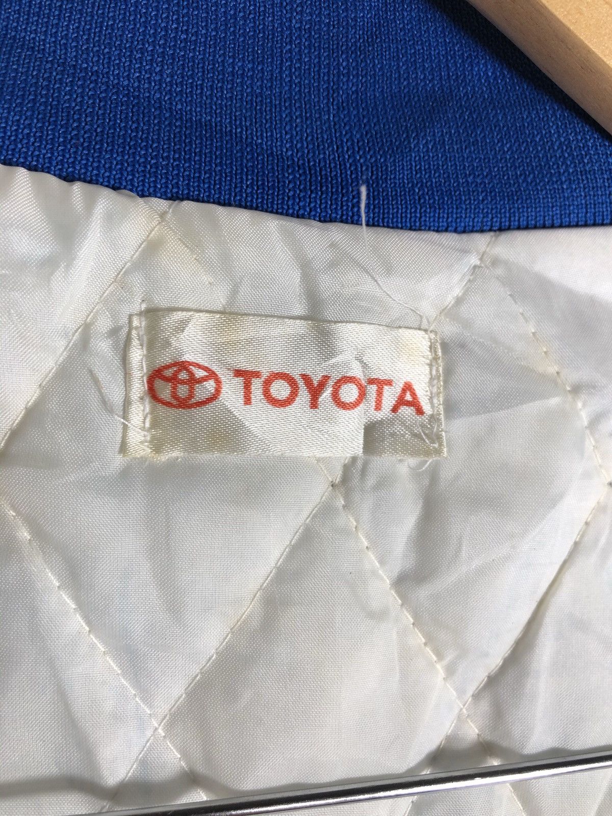 Sports Specialties × Vintage Vintage 90s Toyota Nomo Varsity Jacket Size US XL / EU 56 / 4 - 7 Thumbnail