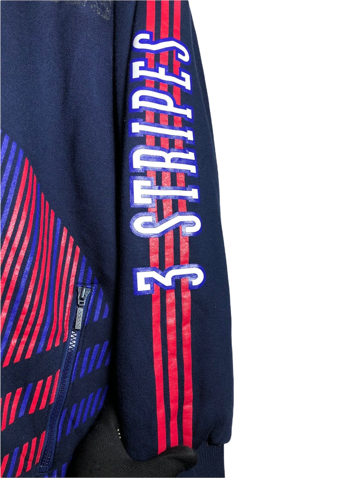 Adidas × Descente × Vintage Vintage 90s Adidas Trefoil logo Hoodies Size US XL / EU 56 / 4 - 5 Thumbnail