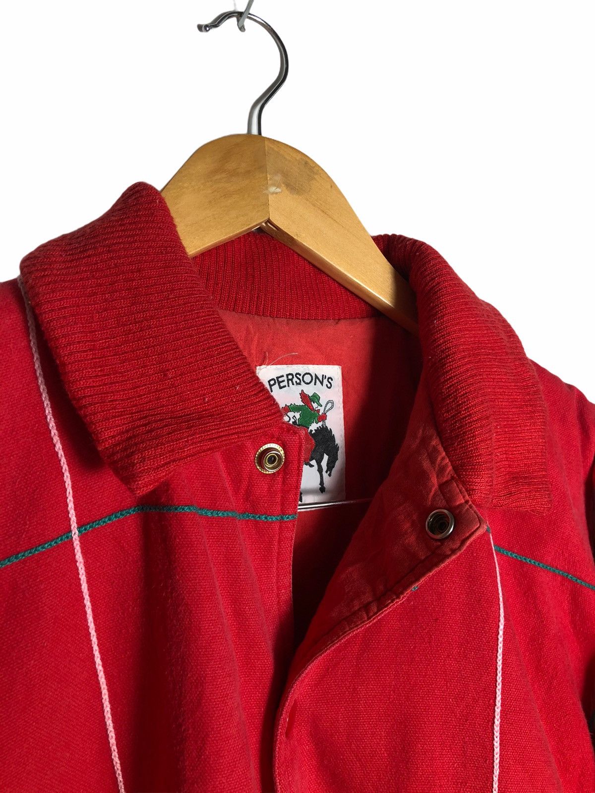 Japanese Brand × PERSON'S × Vintage Vintage Person's Spell out Varsity jacket Size US XL / EU 56 / 4 - 5 Thumbnail