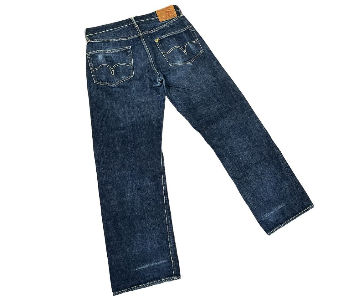 Japanese Brand × Pherrow's Pherrows Japan Stormy Blue Yellow Selvedge Jeans Size US 32 / EU 48 - 7 Thumbnail
