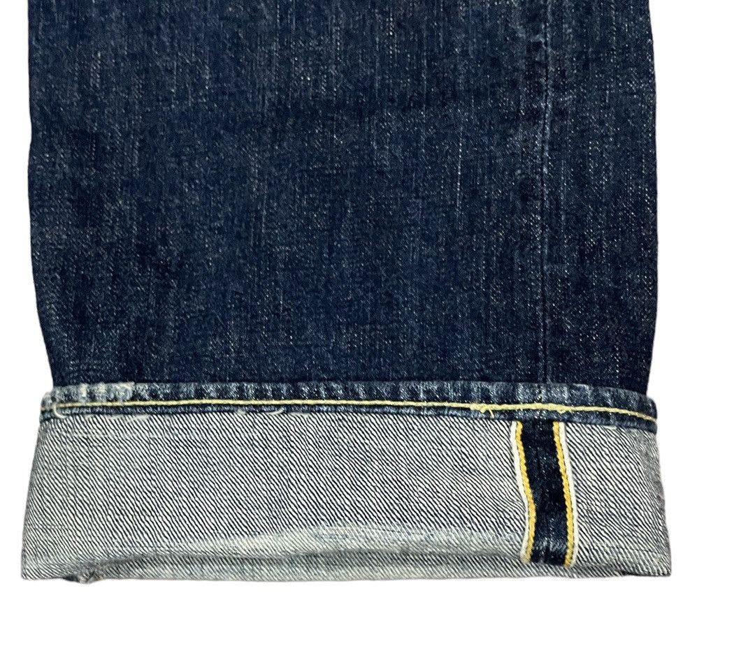 Japanese Brand × Pherrow's Pherrows Japan Stormy Blue Yellow Selvedge Jeans Size US 32 / EU 48 - 14 Thumbnail