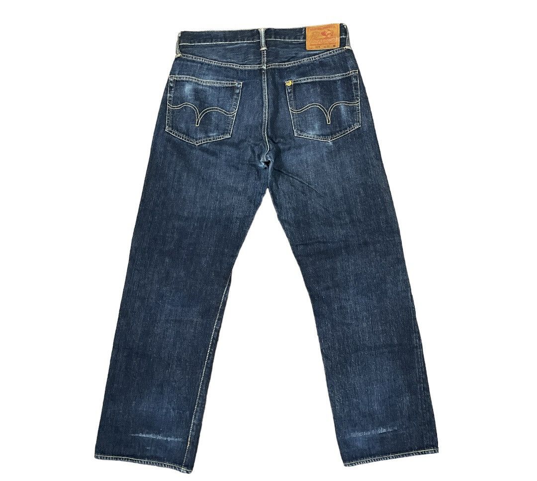 Japanese Brand × Pherrow's Pherrows Japan Stormy Blue Yellow Selvedge Jeans Size US 32 / EU 48 - 5 Thumbnail