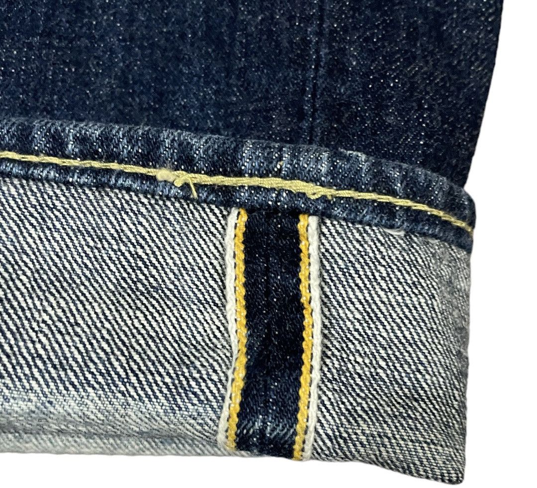 Japanese Brand × Pherrow's Pherrows Japan Stormy Blue Yellow Selvedge Jeans Size US 32 / EU 48 - 15 Thumbnail