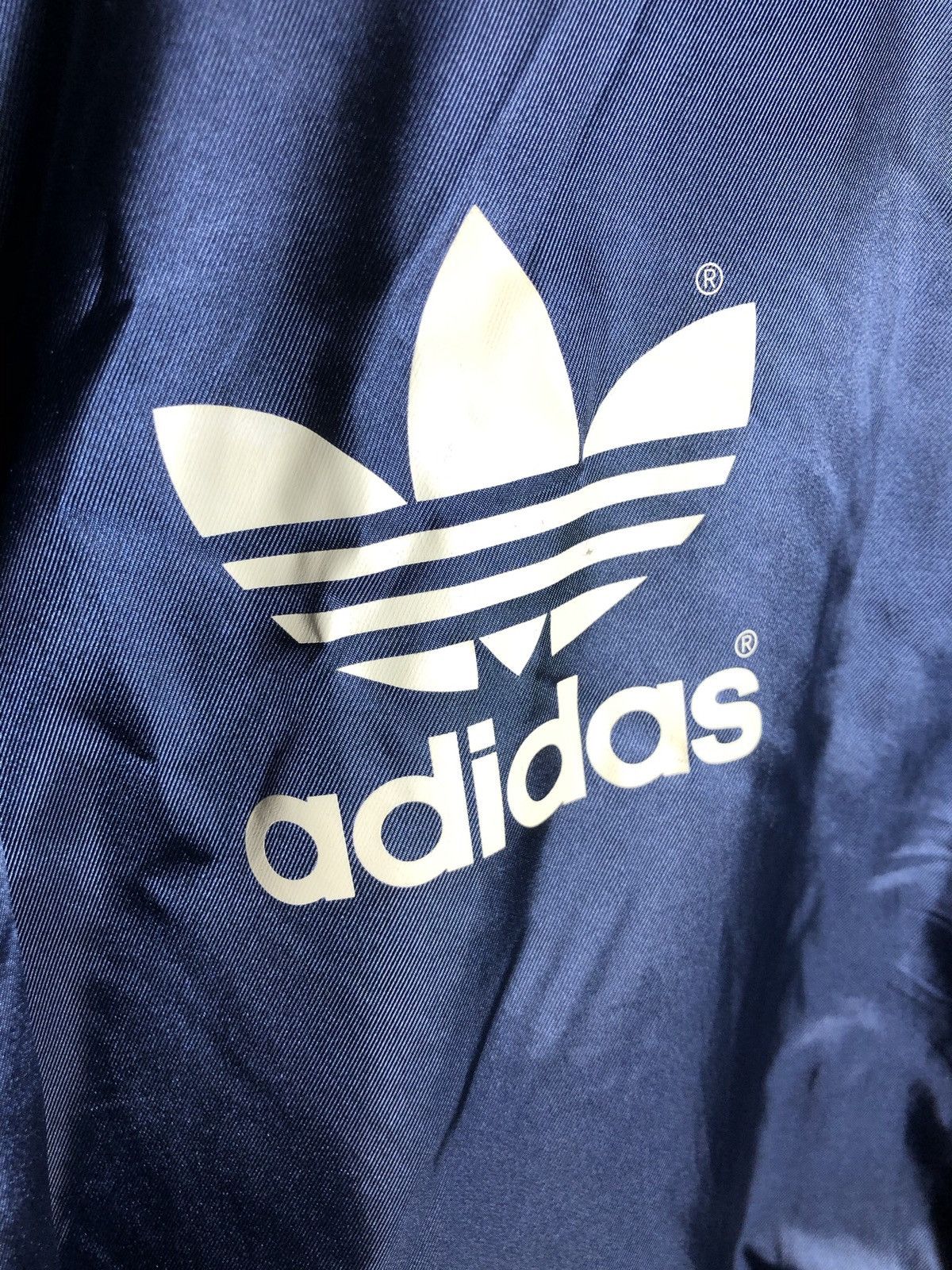 Adidas × Vintage Vintage adidas trefoil long Jacket Size US XXL / EU 58 / 5 - 6 Thumbnail