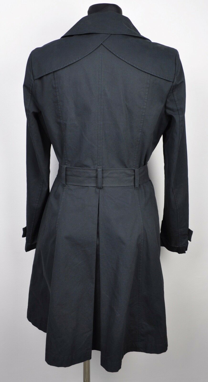 Designer × Other NOA NOA Women S Mac Jacket Belted Trench Rain Mantel Black Size S / US 4 / IT 40 - 6 Thumbnail
