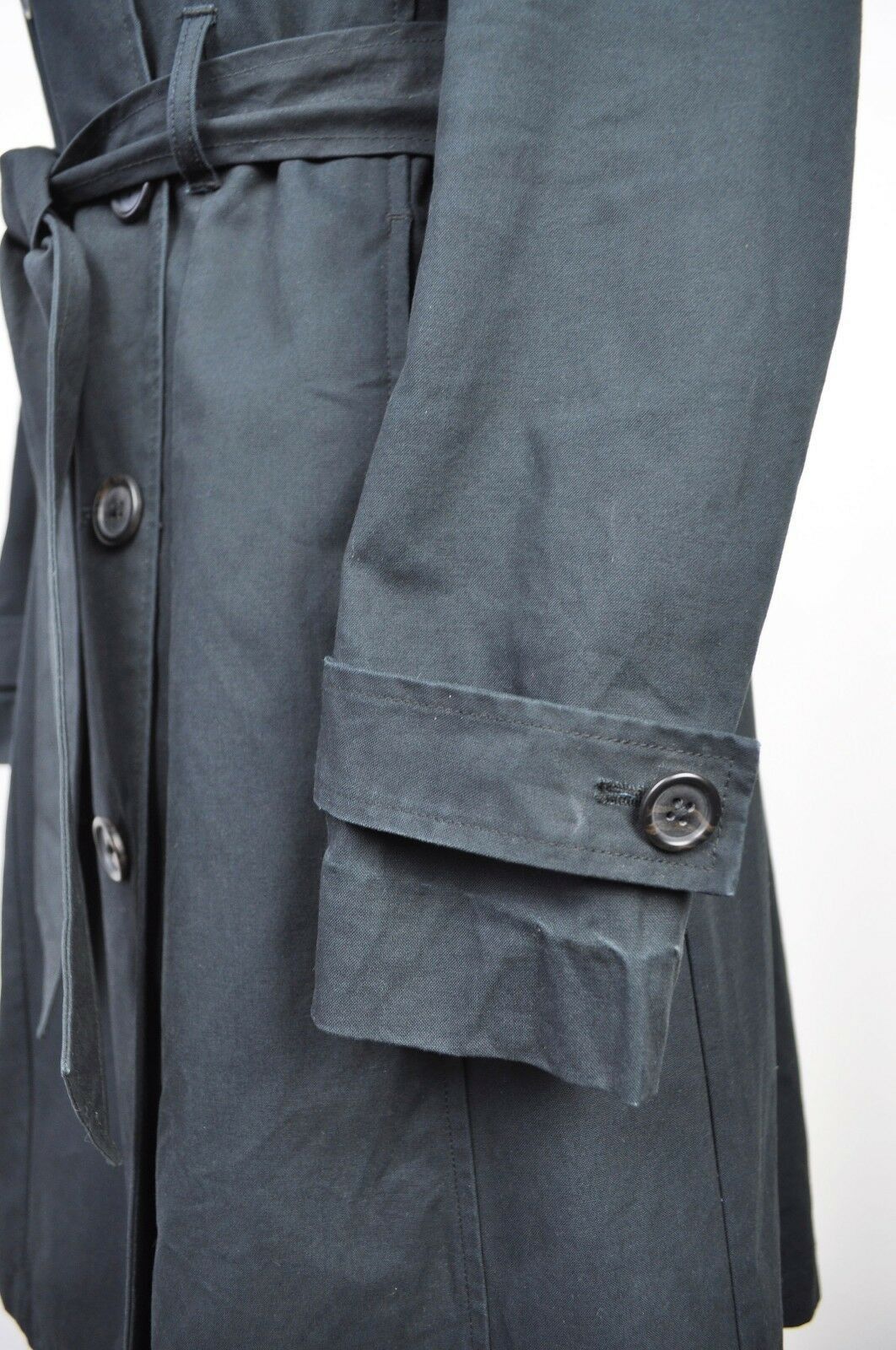 Designer × Other NOA NOA Women S Mac Jacket Belted Trench Rain Mantel Black Size S / US 4 / IT 40 - 5 Thumbnail