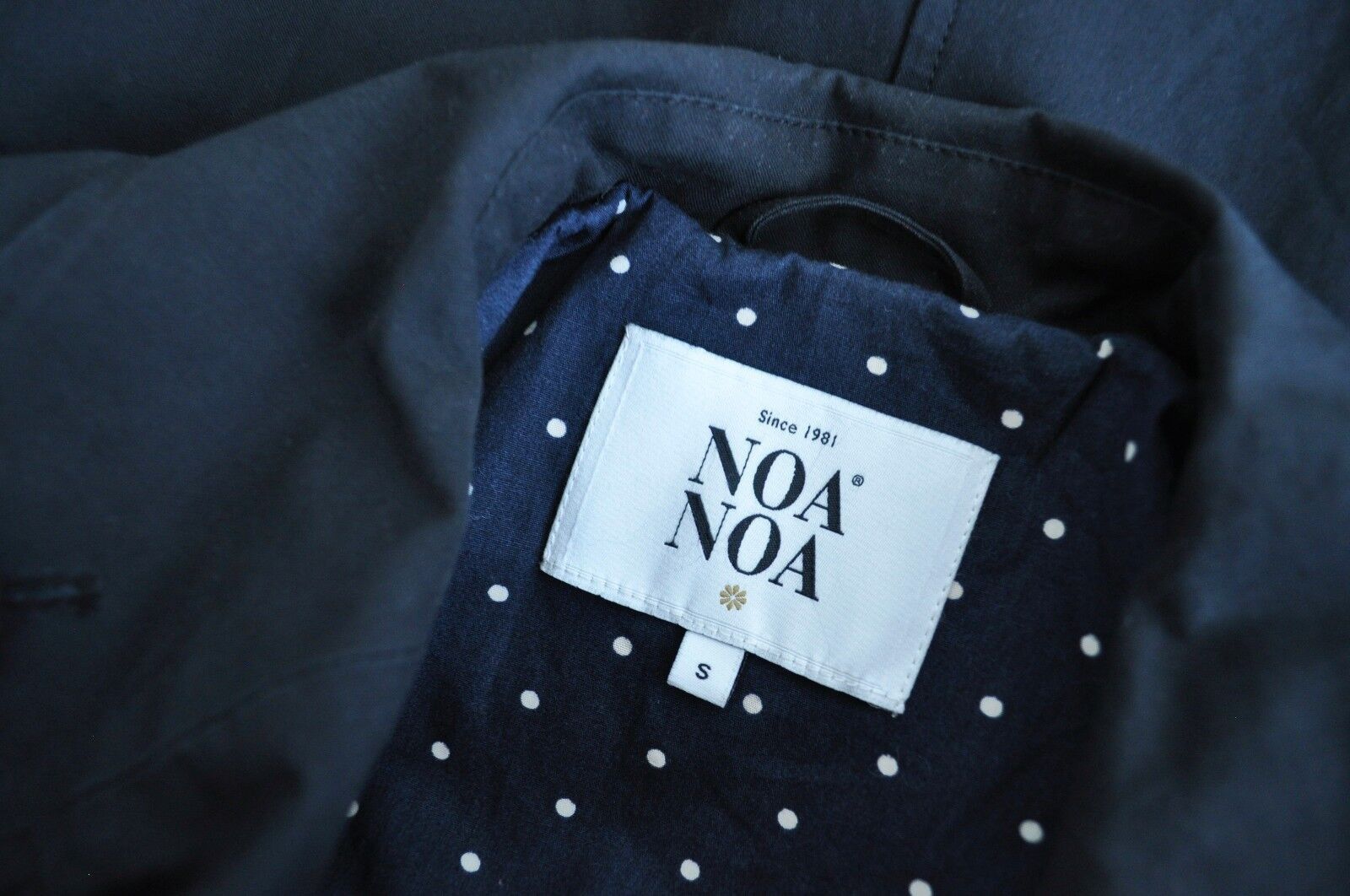 Designer × Other NOA NOA Women S Mac Jacket Belted Trench Rain Mantel Black Size S / US 4 / IT 40 - 7 Thumbnail