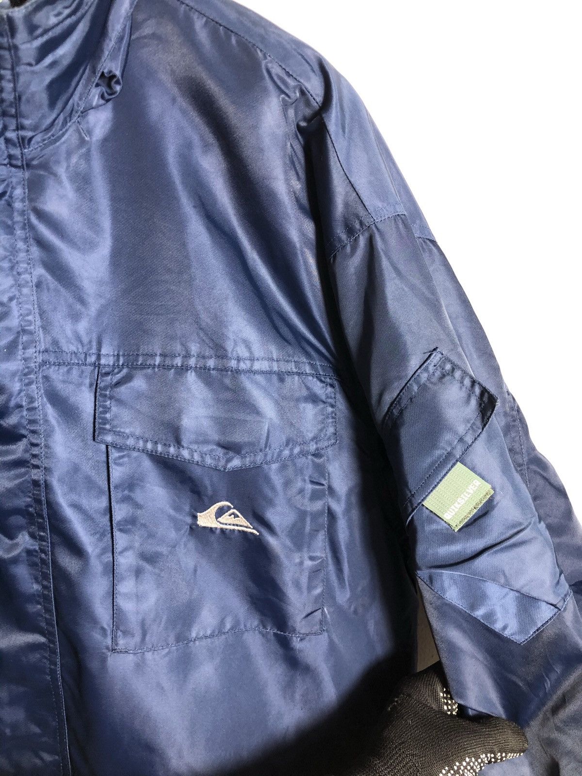 Quicksilver × Vintage Quiksilver Zipper jacket Size US L / EU 52-54 / 3 - 7 Thumbnail