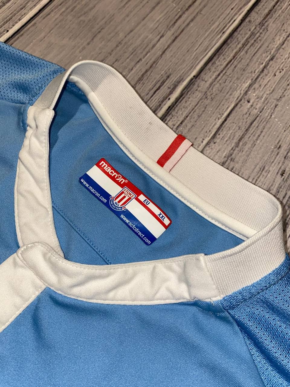 Macron Macron Stoke City 2016 2017 Away Football Shirt Jersey Size US XL / EU 56 / 4 - 5 Thumbnail