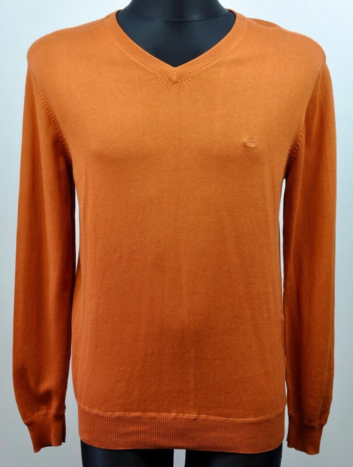 camel active CAMEL ACTIVE Cotton Sweater Jumper V-Neck Knit Pullover Size US S / EU 44-46 / 1 - 1 Thumbnail