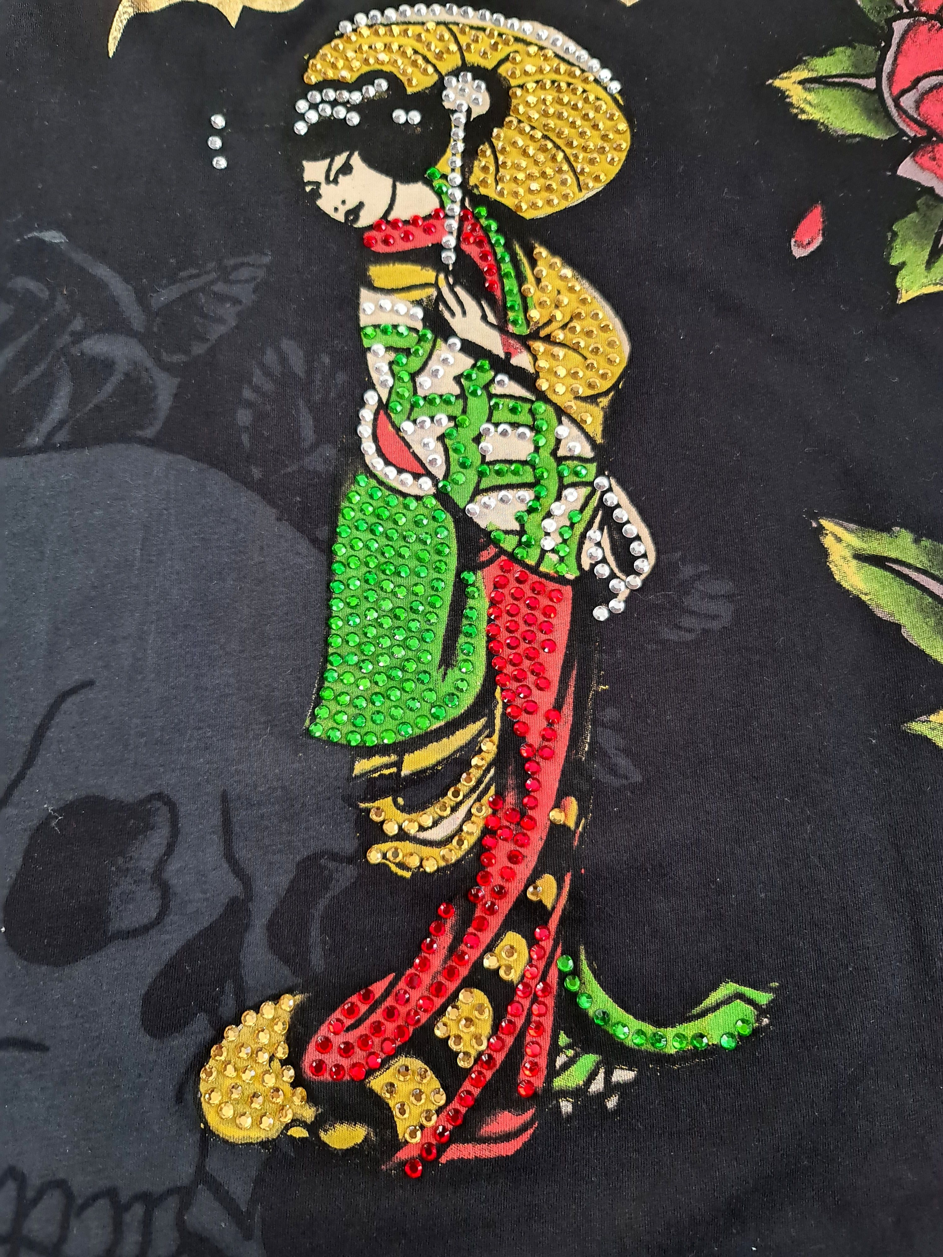 Christian Audigier Rare print vintage T-shirt Ed Hardy USA Size M / US 6-8 / IT 42-44 - 7 Thumbnail