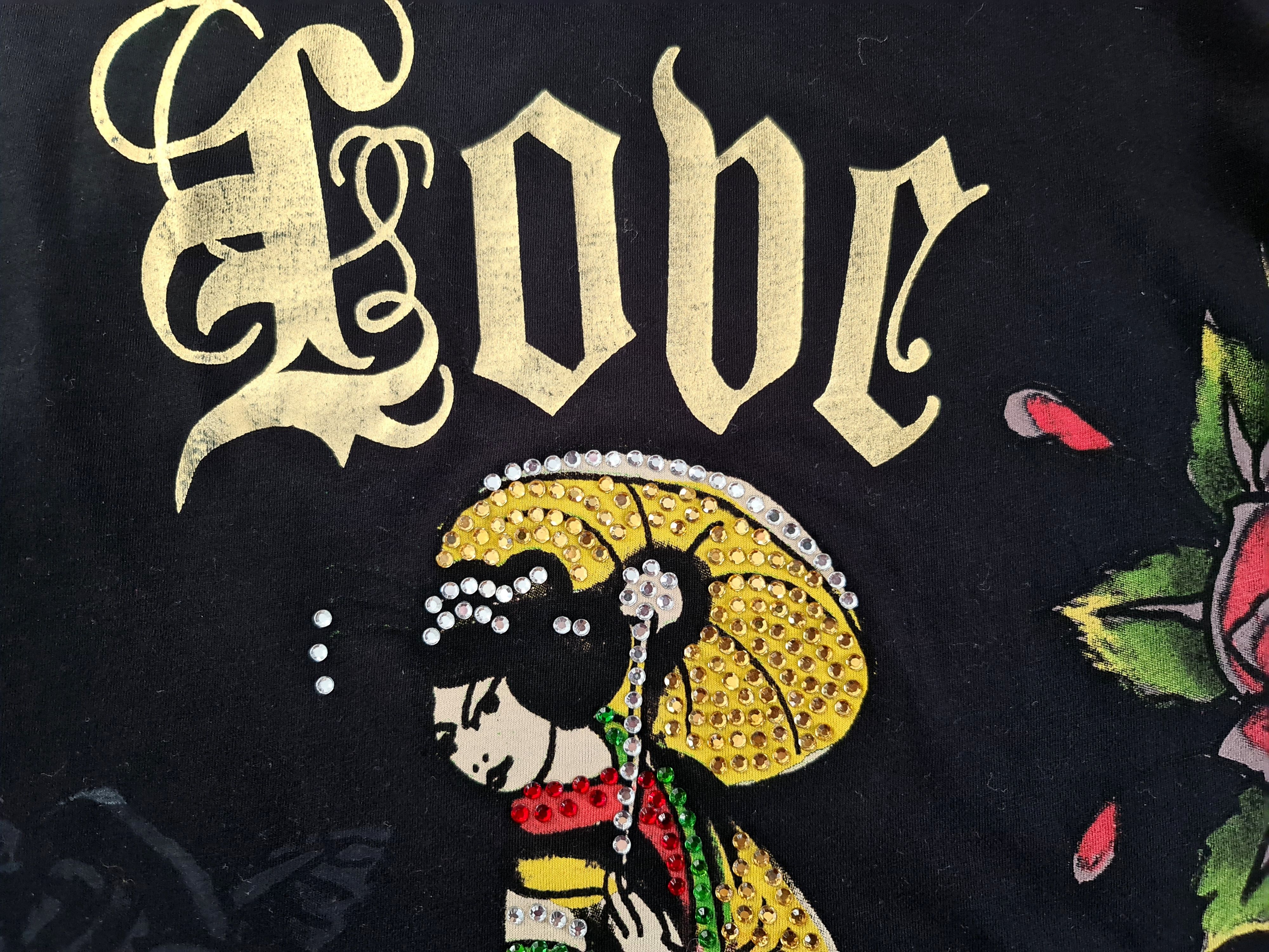 Christian Audigier Rare print vintage T-shirt Ed Hardy USA Size M / US 6-8 / IT 42-44 - 6 Thumbnail