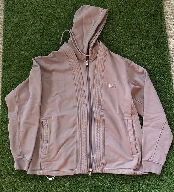 Kith Kith Fulton Kimono Hoodie SS21 Dusty Mauve | Grailed