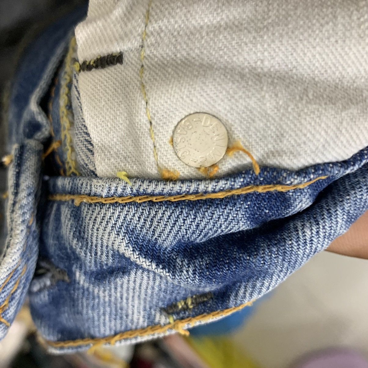 Denime × Grailed × Japanese Brand VINTAGE DENIM BASIC NON SELVEDGE Size US 31 - 9 Thumbnail